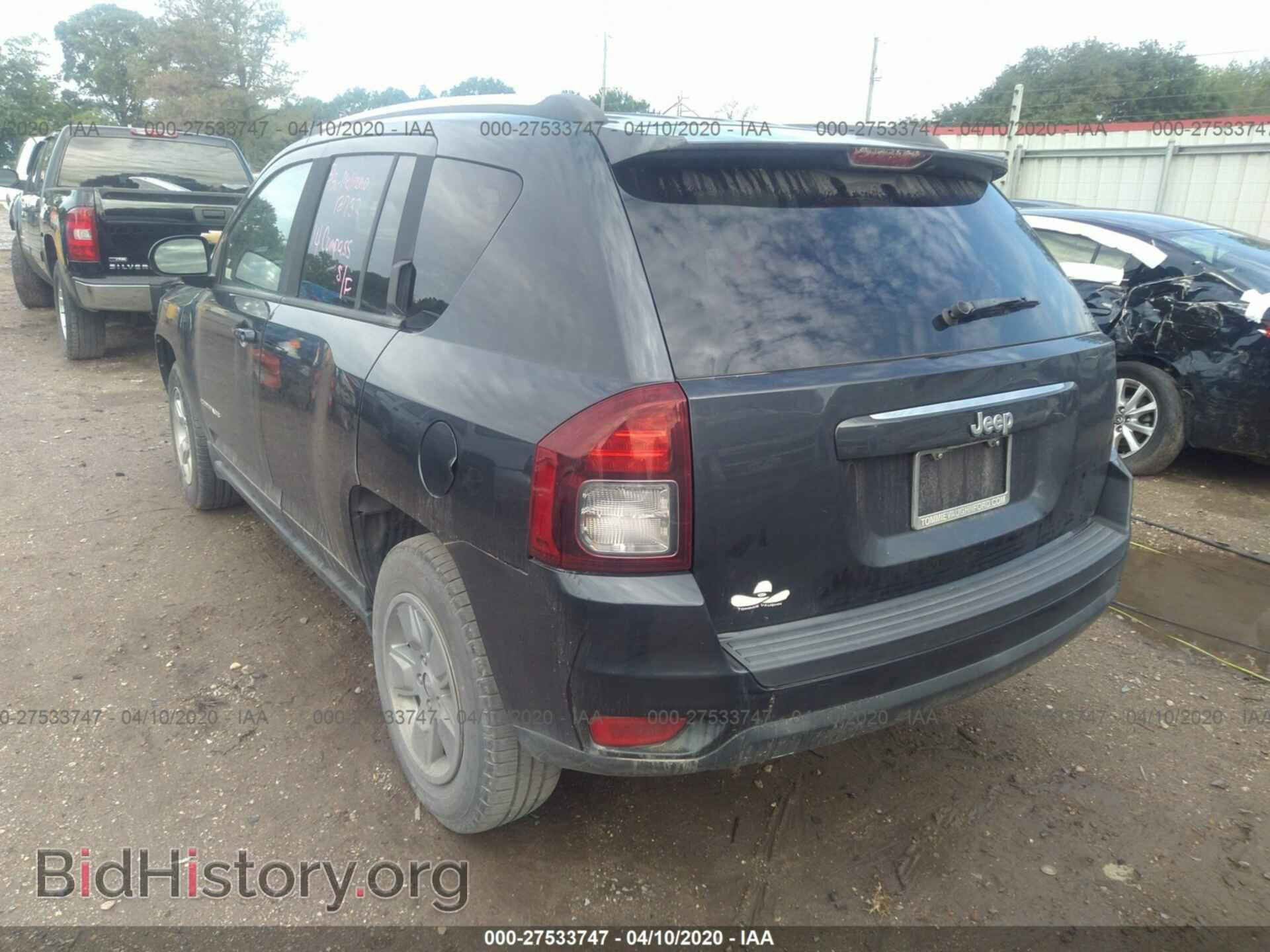 2014 JEEP COMPASS - VIN: 1C4NJCBA8ED882092 - Фото 3