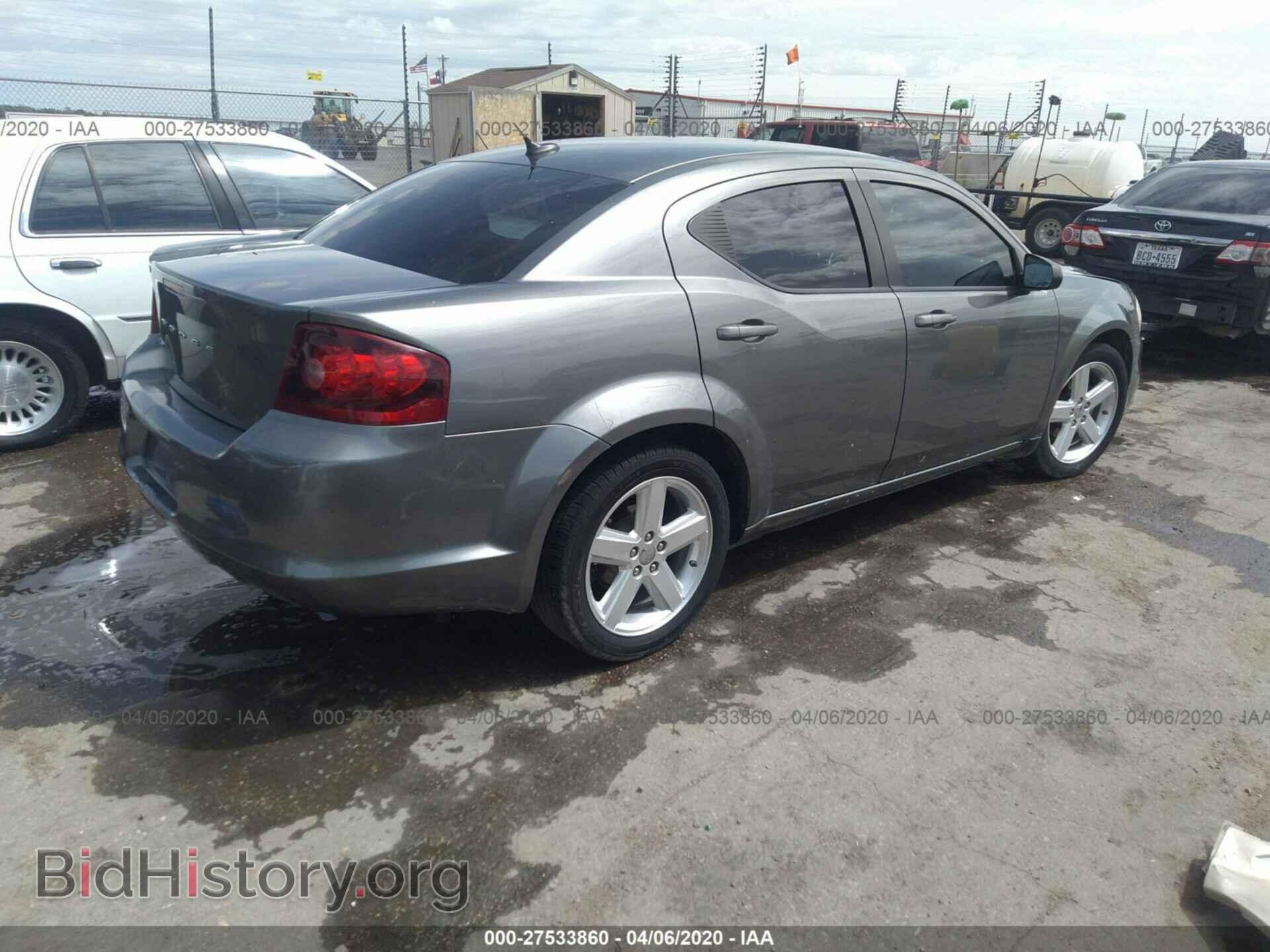 2013 DODGE AVENGER - VIN: 1C3CDZAB1DN518721 - Фото 4