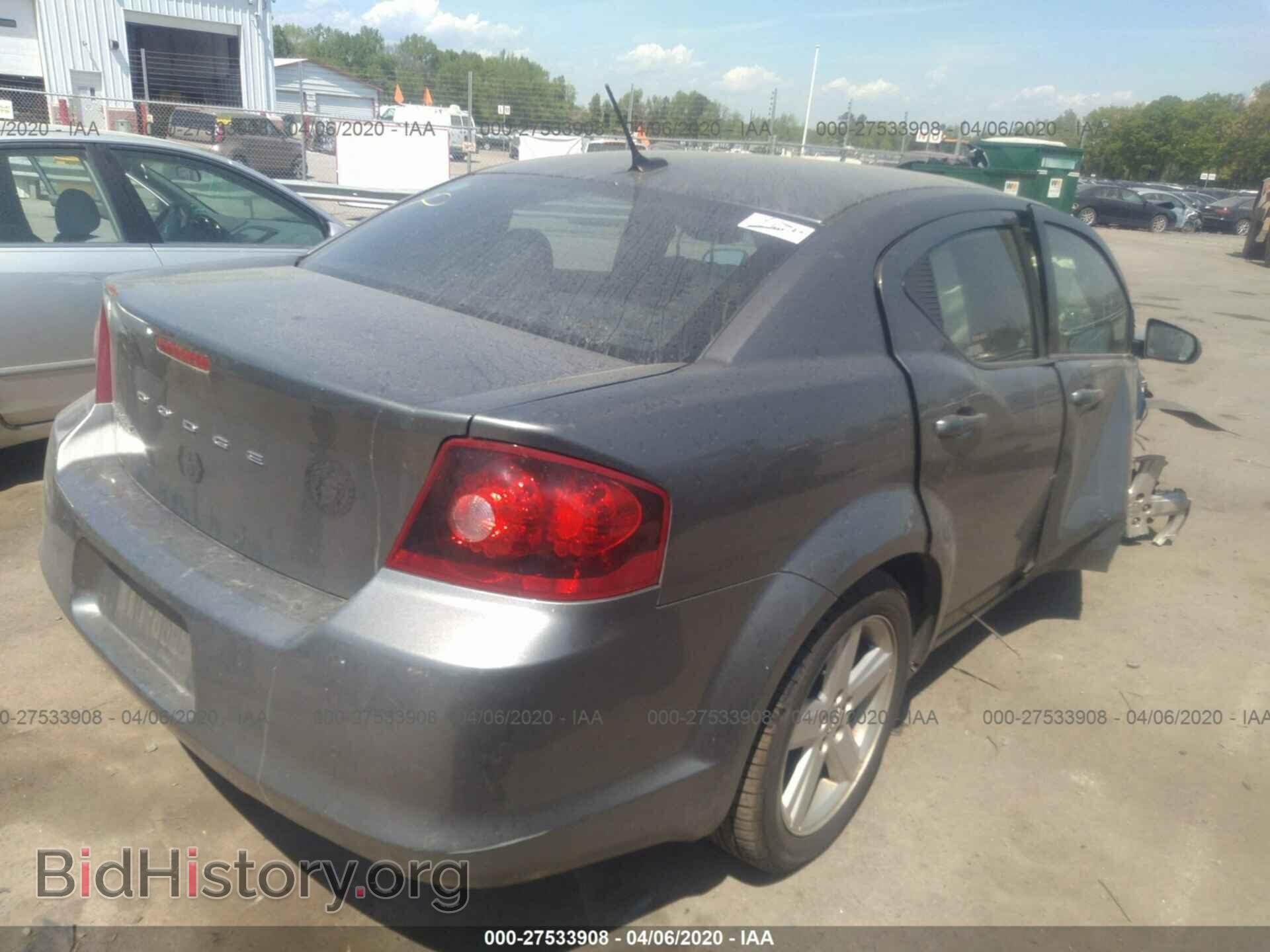 2013 DODGE AVENGER - VIN: 1C3CDZAB3DN626399 - Фото 4