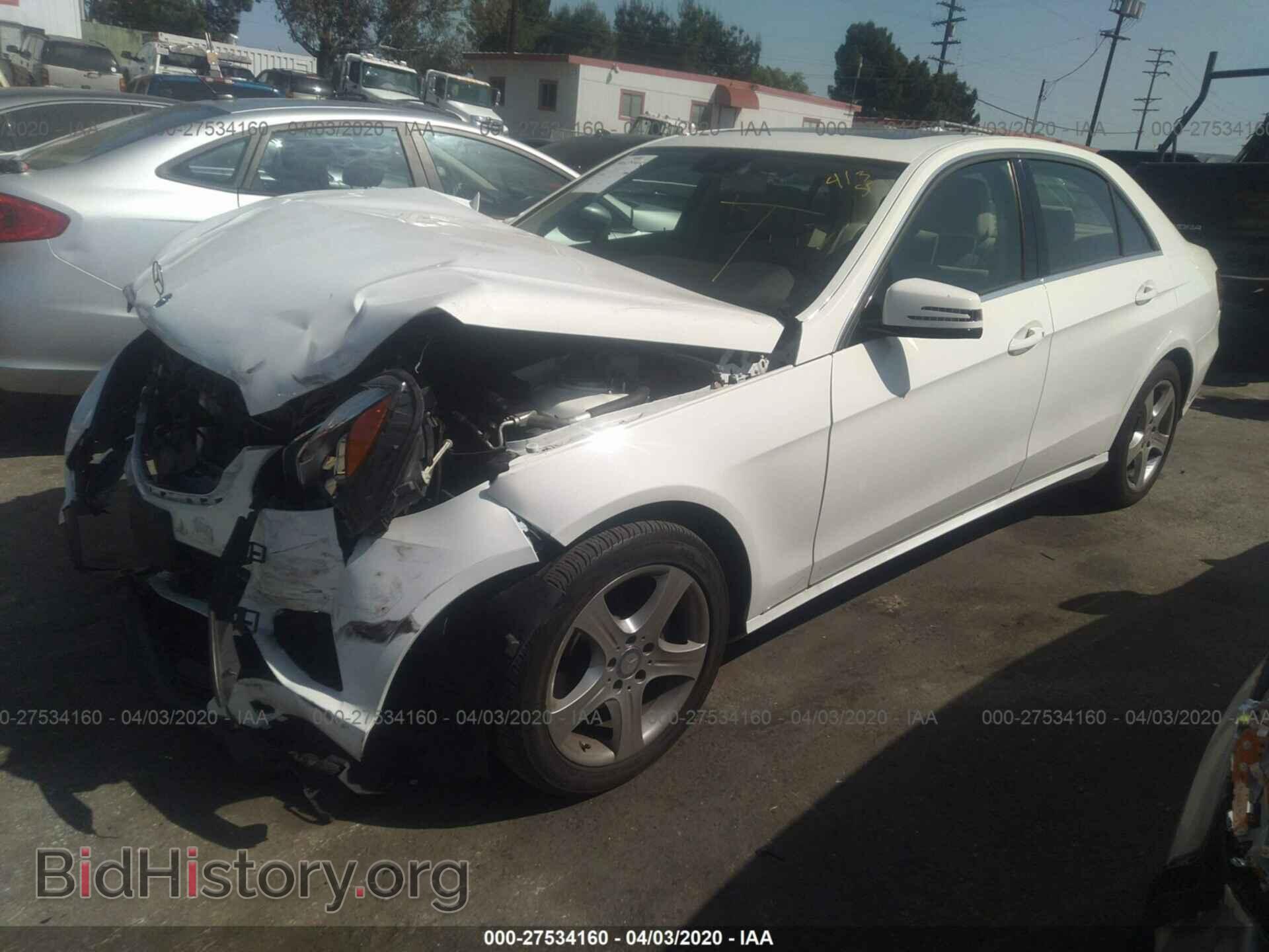 2014 MERCEDES-BENZ E - VIN: WDDHF5KB7EA778669 - Фото 2