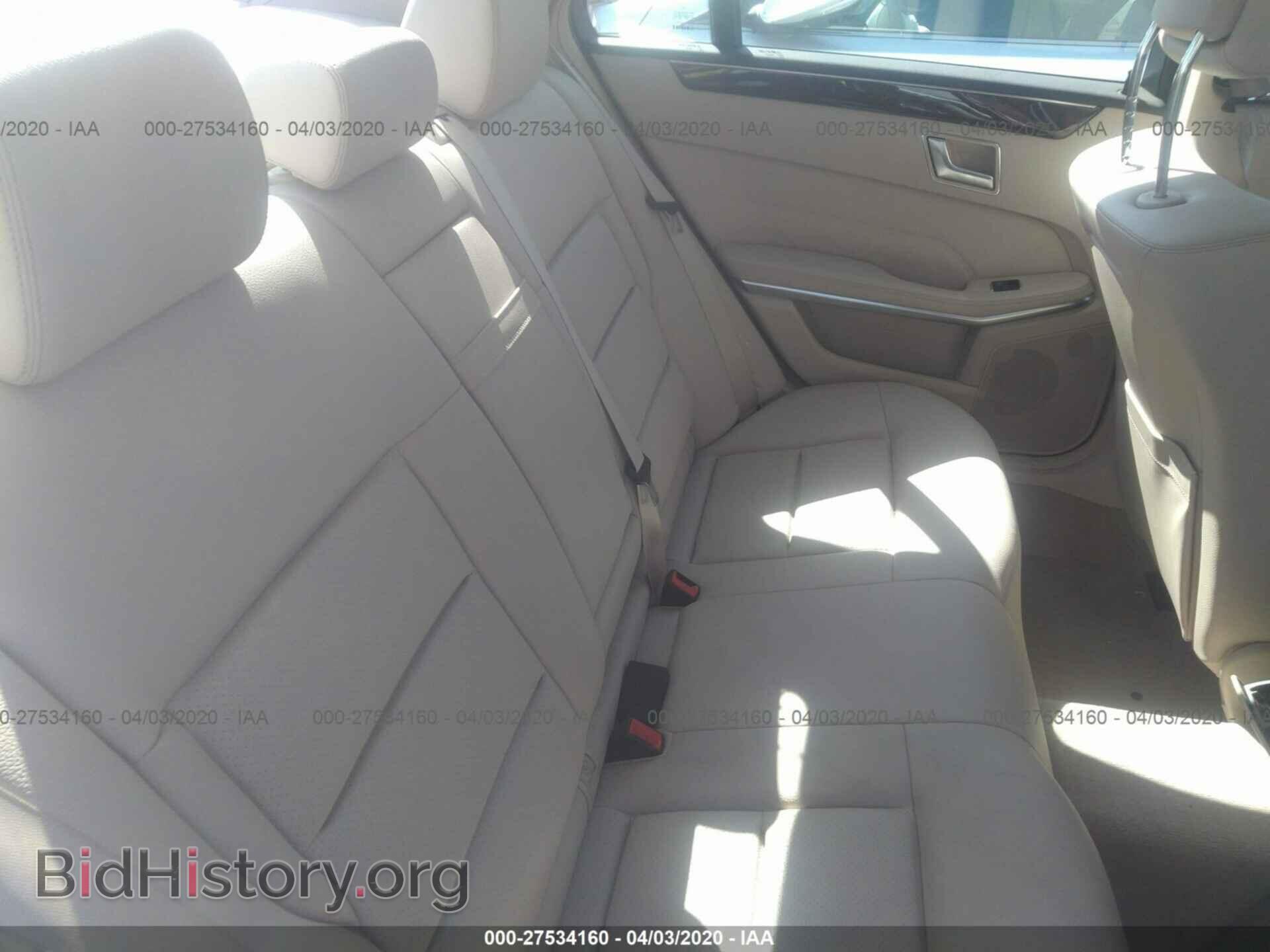 2014 MERCEDES-BENZ E - VIN: WDDHF5KB7EA778669 - Фото 8