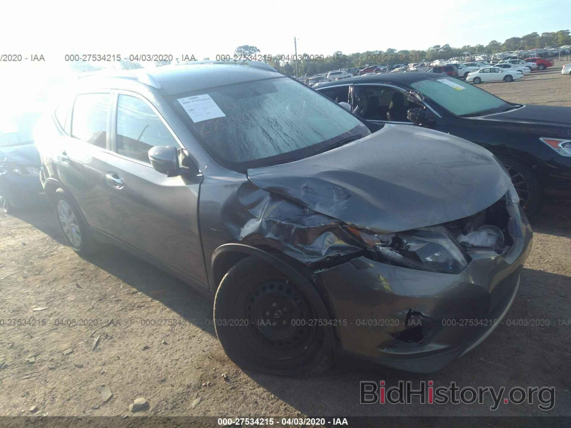 Photo KNMAT2MT5GP619027 - NISSAN ROGUE 2016