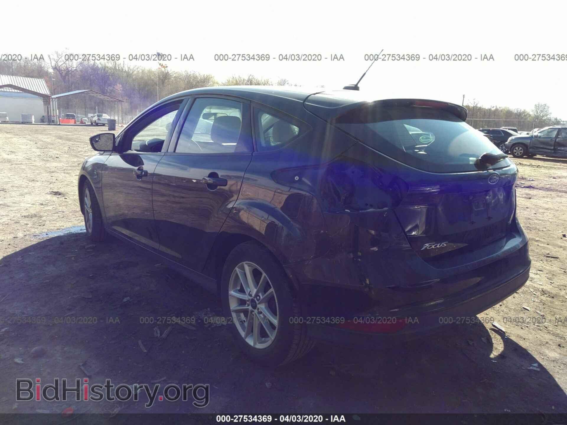 2018 FORD FOCUS - VIN: 1FADP3K20JL327100 - Фото 3
