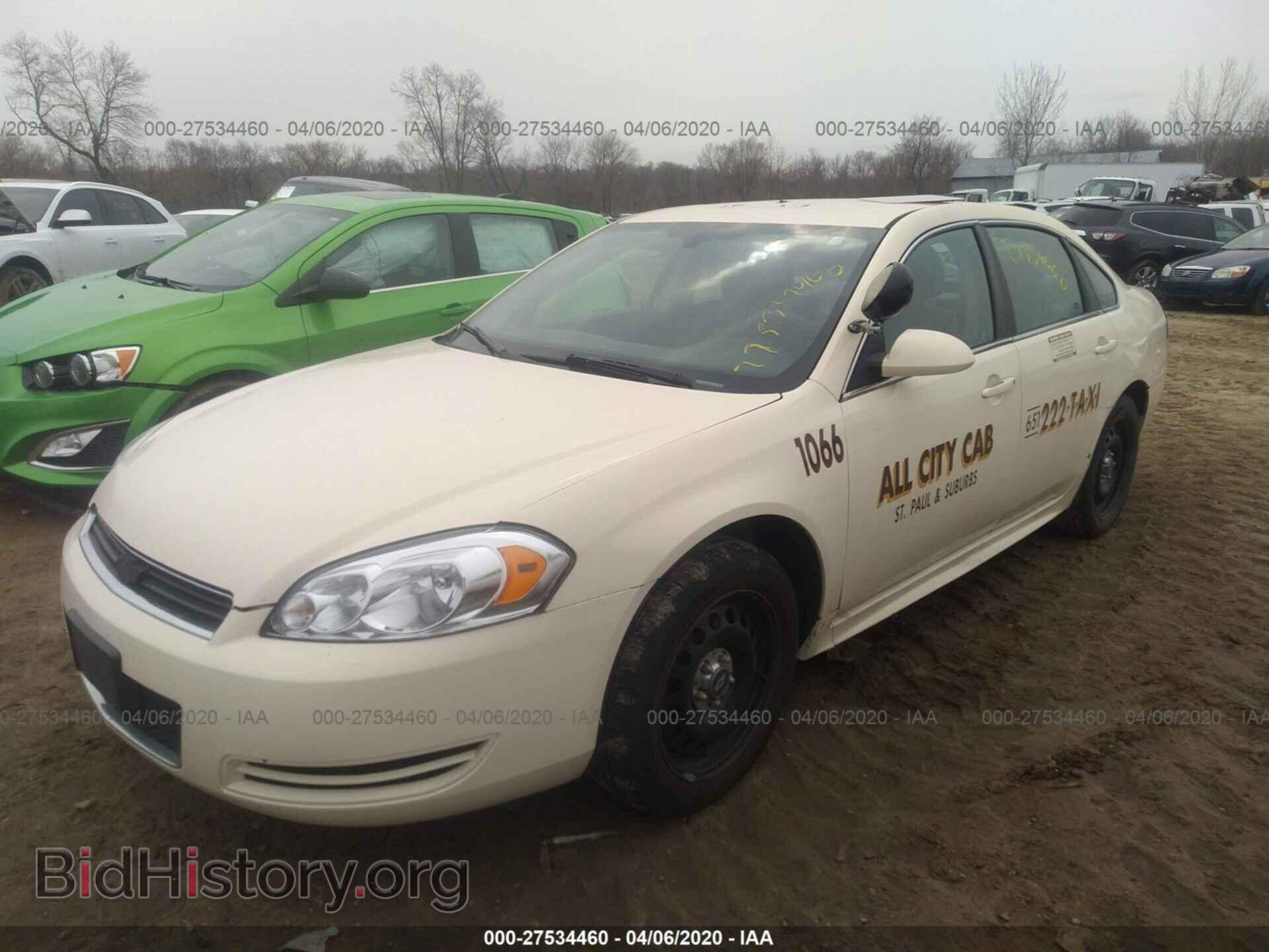 2012 CHEVROLET IMPALA - VIN: 2G1WD5E31C1271018 - Фото 2