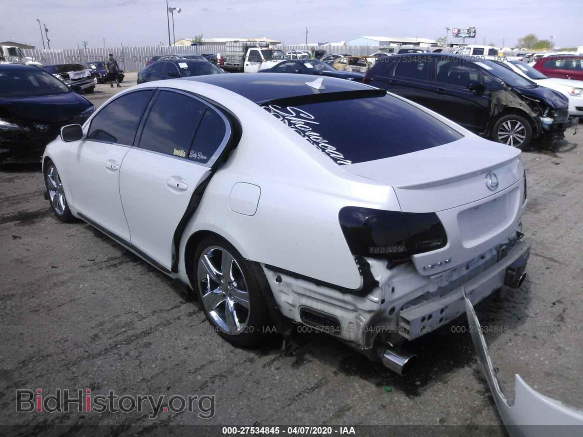 2007 LEXUS GS - VIN: JTHBE96S370023997 - Photo 3