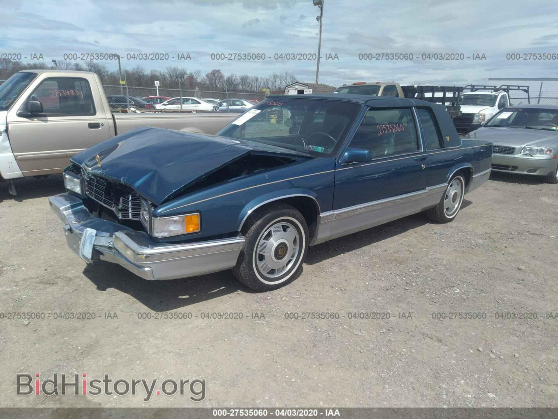 1992 CADILLAC DEVILLE - VIN: 1G6CD13B8N4290320 - Фото 2