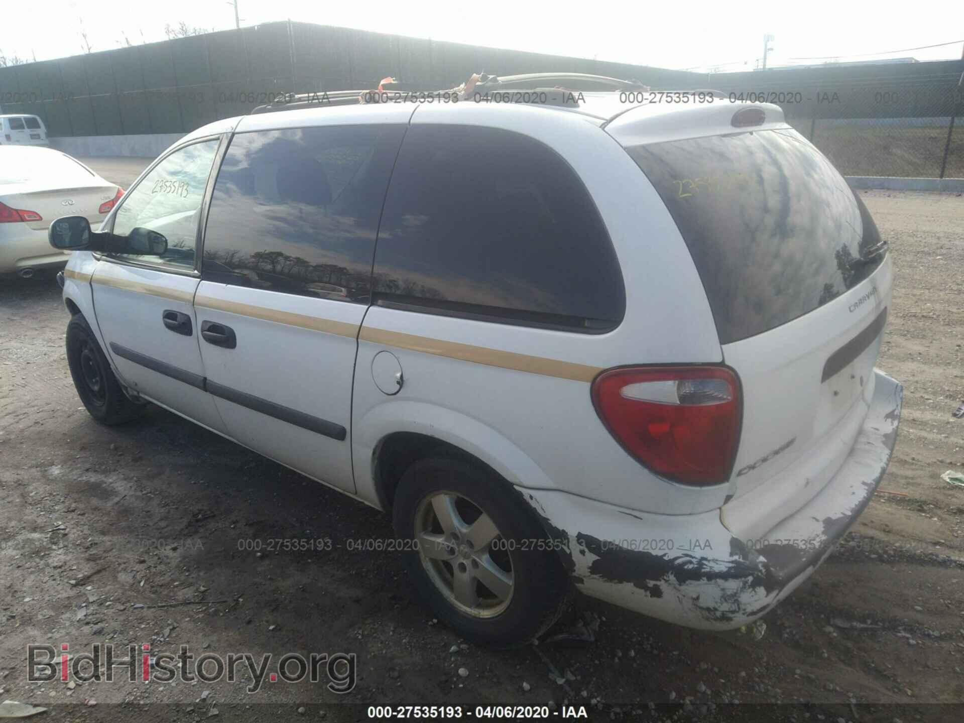 2006 DODGE CARAVAN - VIN: 1D4GP25B76B557360 - Фото 3