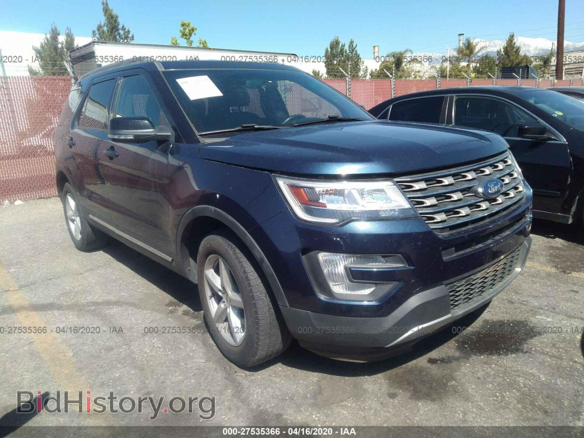 Фотография 1FM5K8D81GGC88932 - FORD EXPLORER 2016