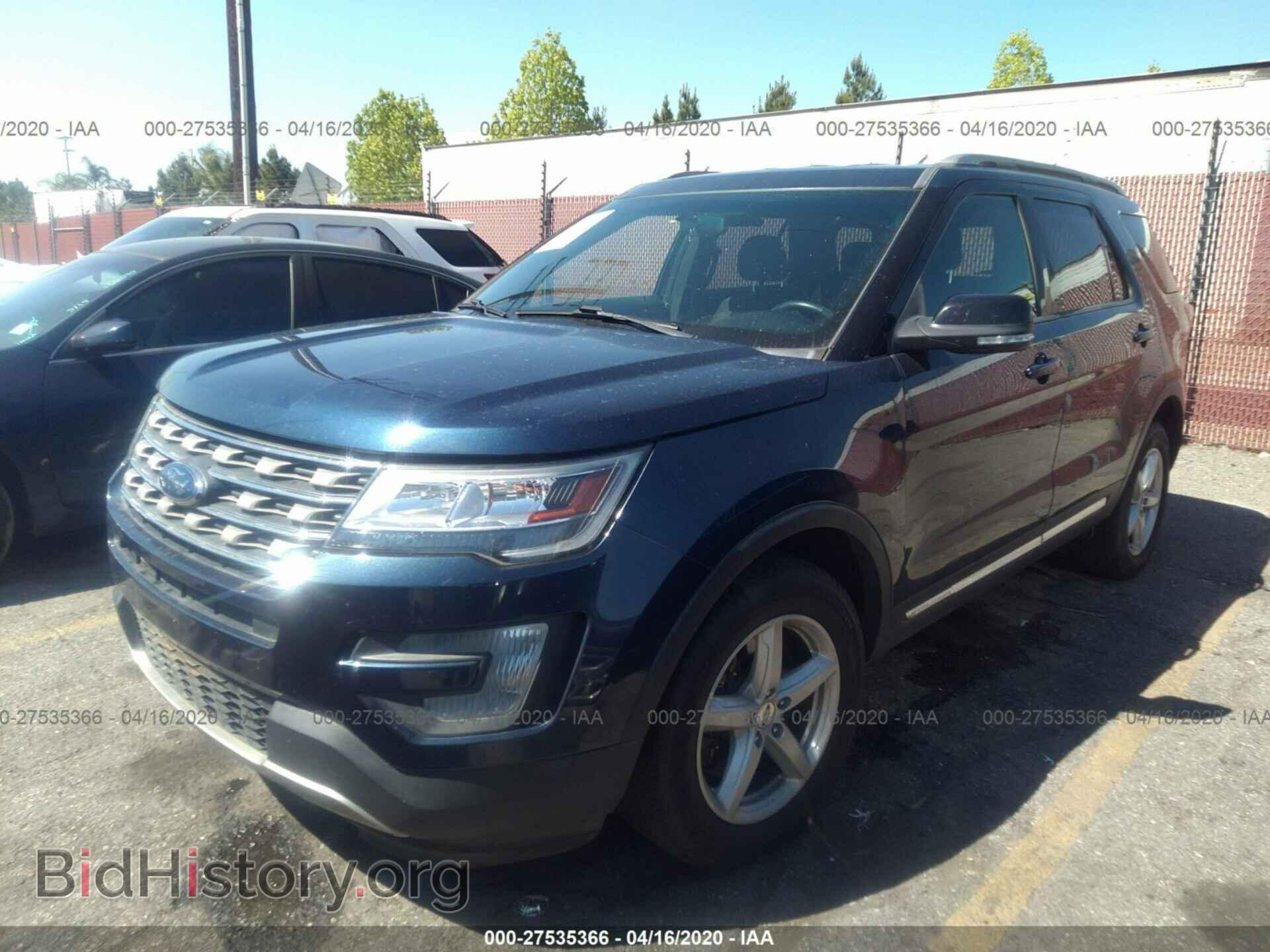 2016 FORD EXPLORER - VIN: 1FM5K8D81GGC88932 - Фото 2