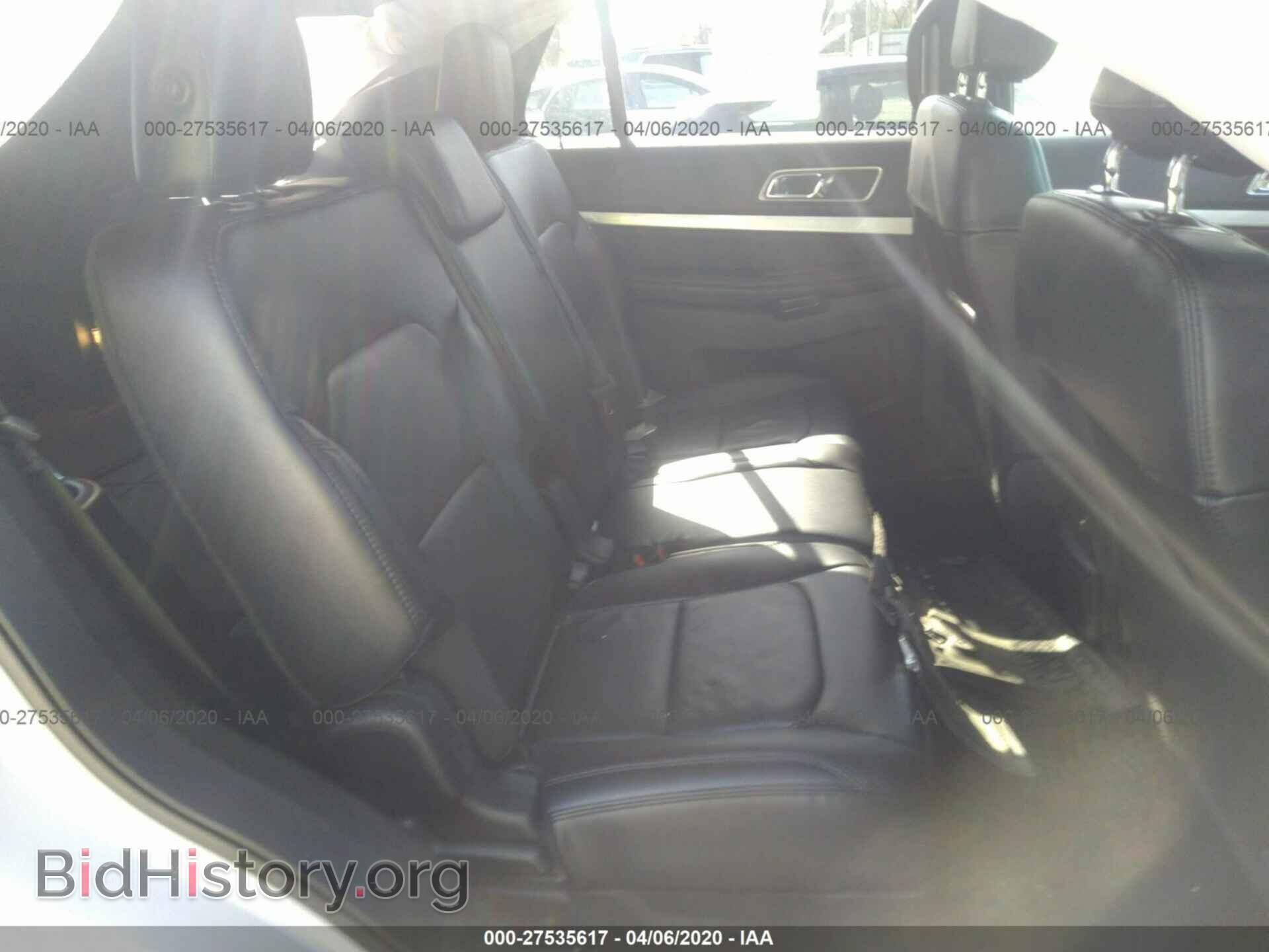 2017 FORD EXPLORER - VIN: 1FM5K8D80HGA65802 - Фото 8
