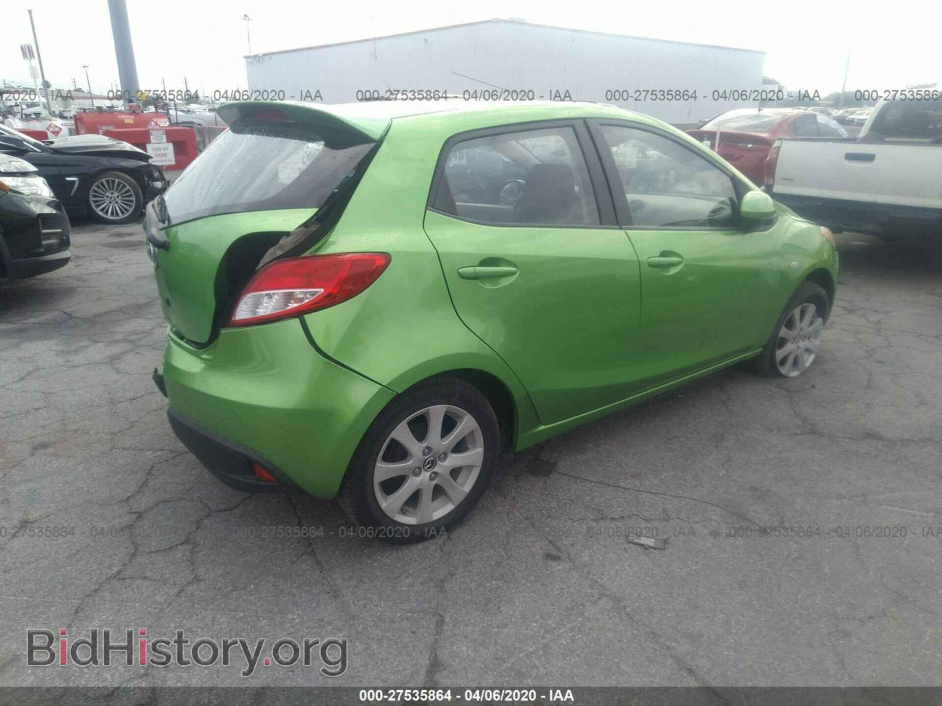 2013 MAZDA MAZDA2 - VIN: JM1DE1LZ5D0162375 - Фото 4