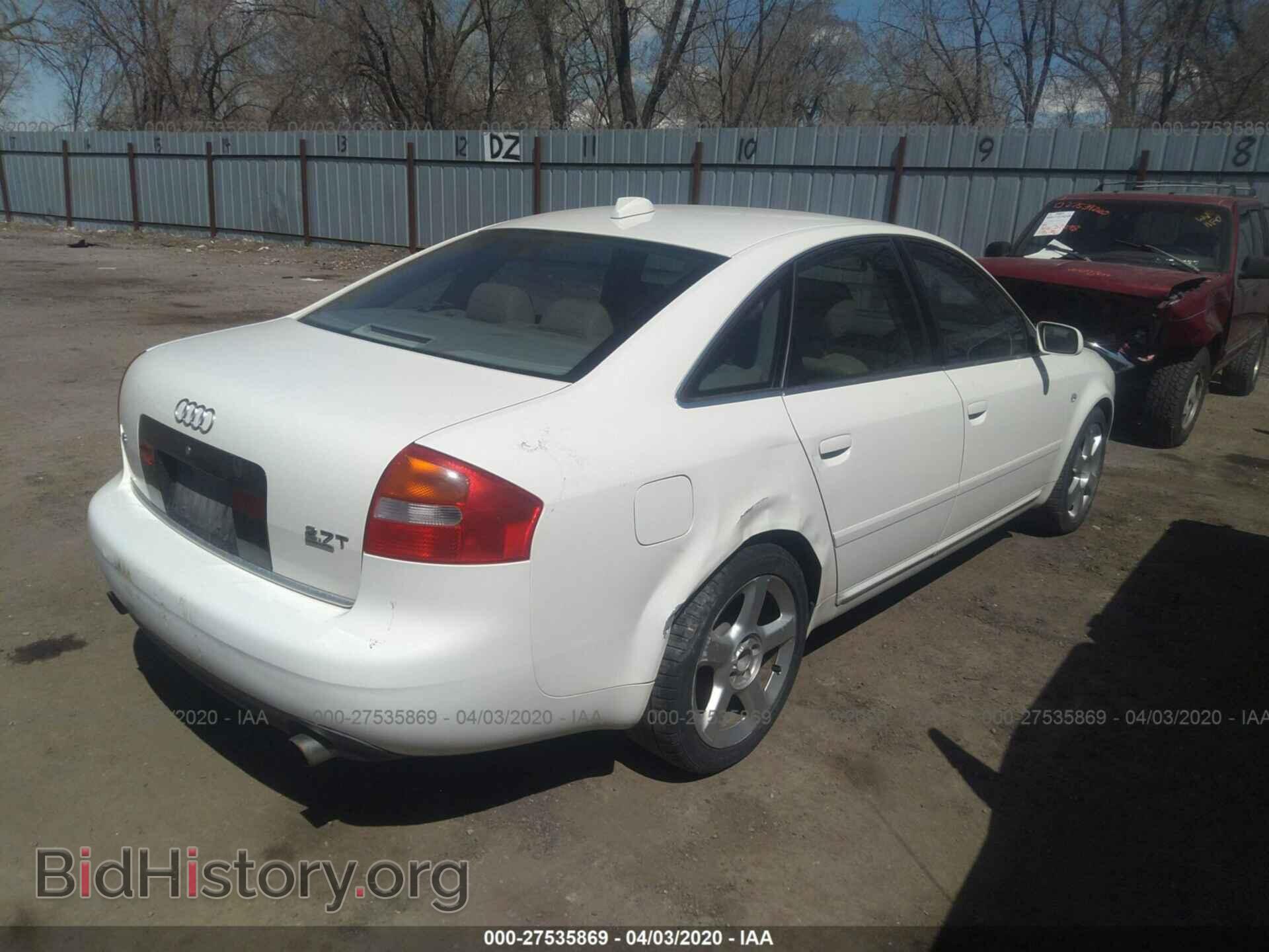 2004 AUDI A6 - VIN: WAULD64B54N016670 - Фото 4