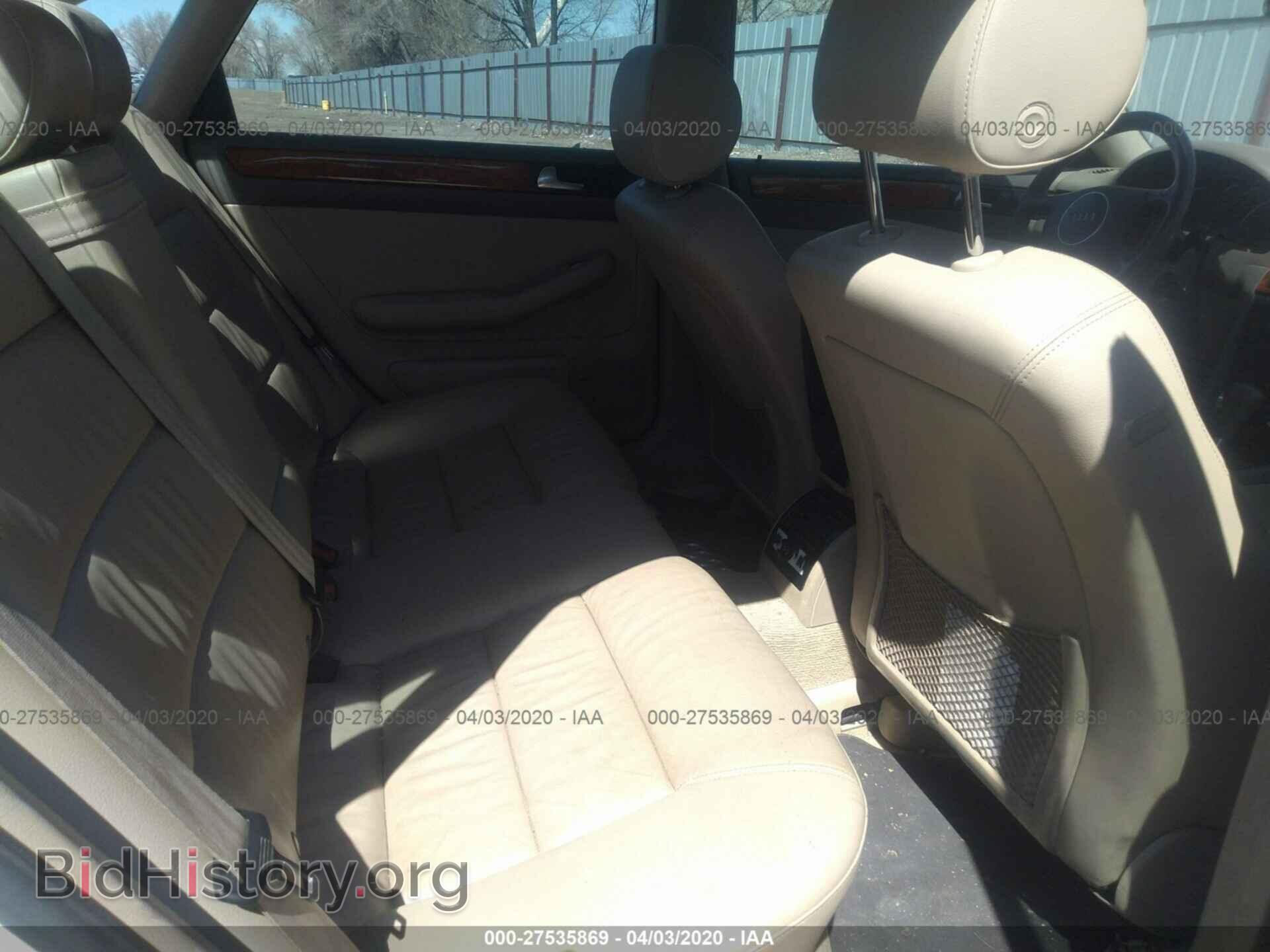 2004 AUDI A6 - VIN: WAULD64B54N016670 - Фото 8