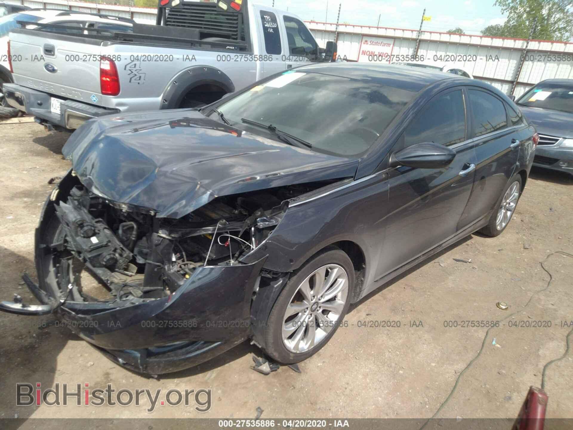2012 HYUNDAI SONATA - VIN: 5NPEC4AC6CH344422 - Фото 2