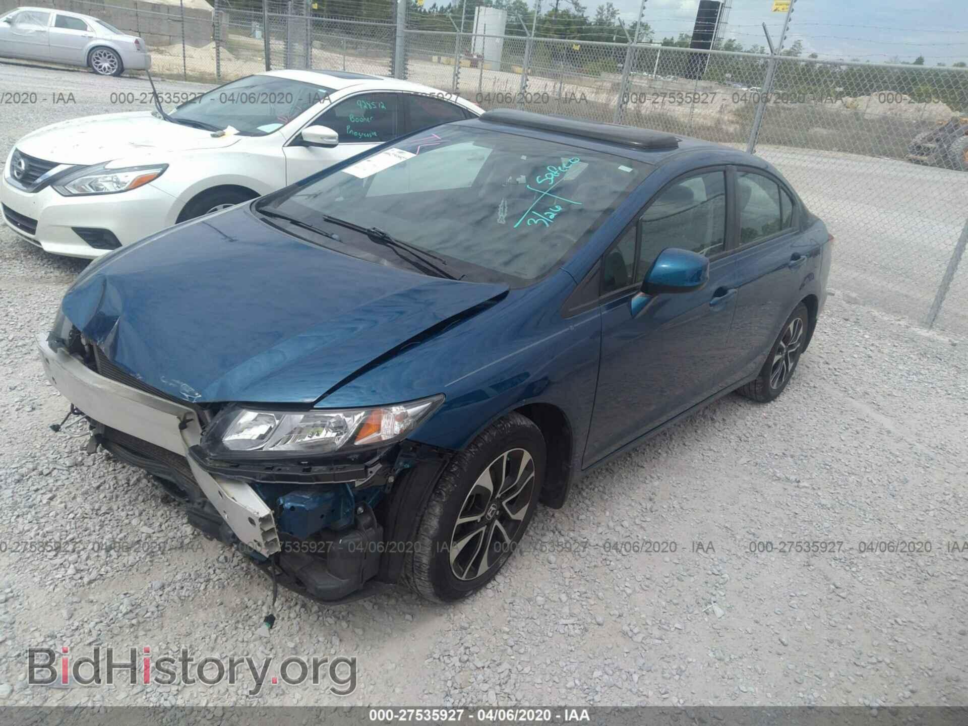 2013 HONDA CIVIC - VIN: 2HGFB2F9XDH559130 - Photo 2