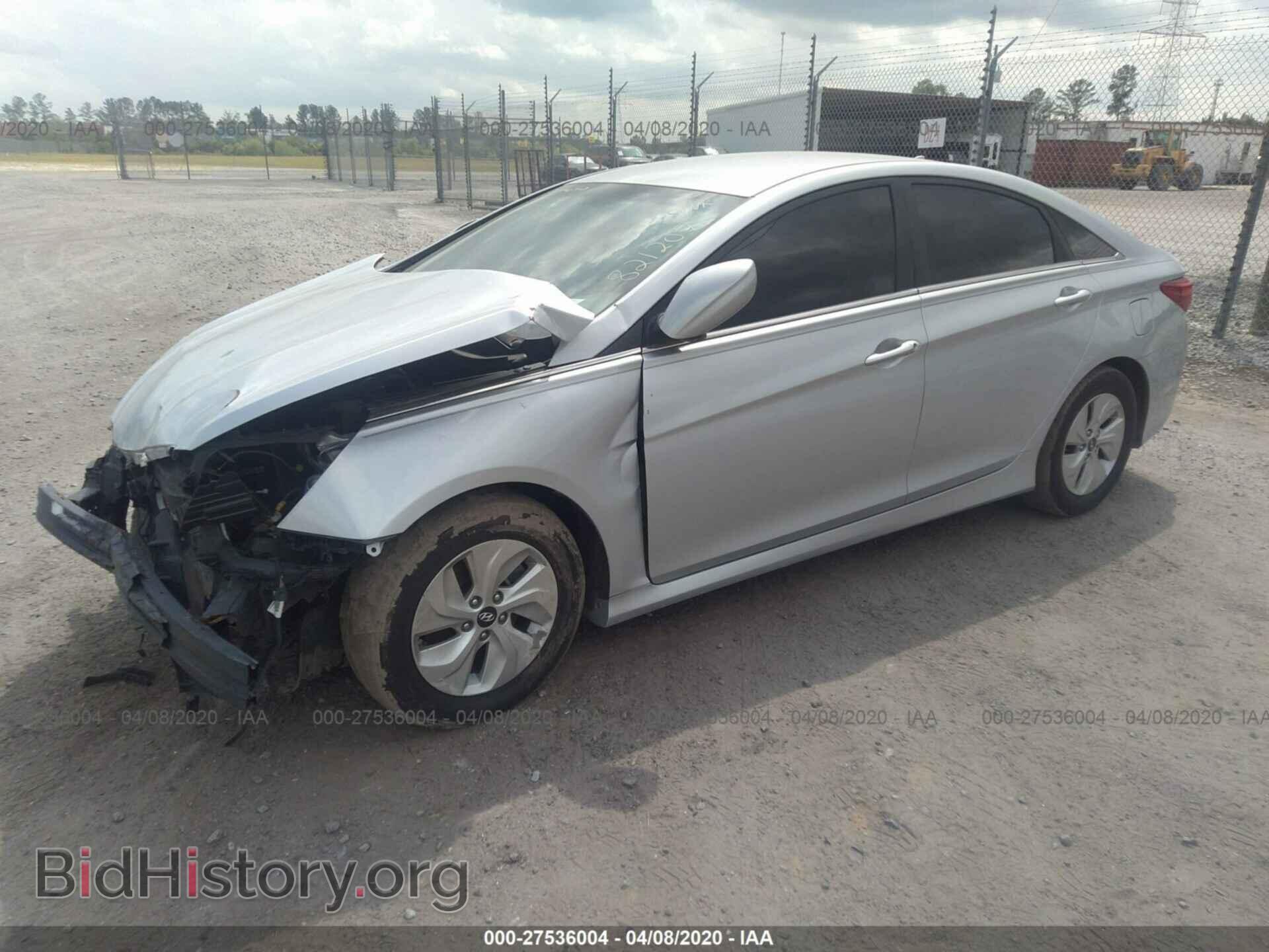 2014 HYUNDAI SONATA - VIN: 5NPEB4AC2EH821207 - Фото 2