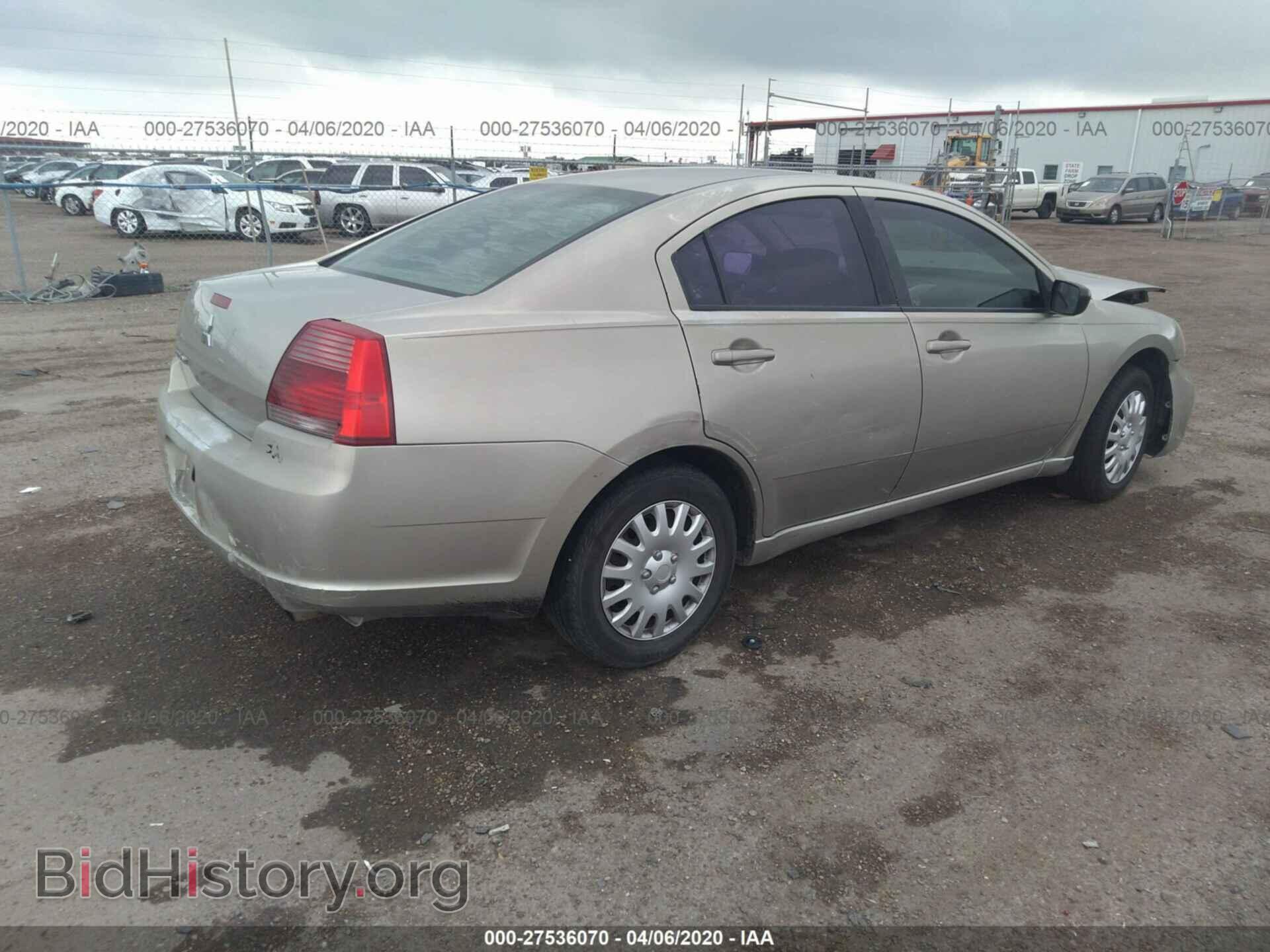 2007 MITSUBISHI GALANT - VIN: 4A3AB36F47E078853 - Фото 4