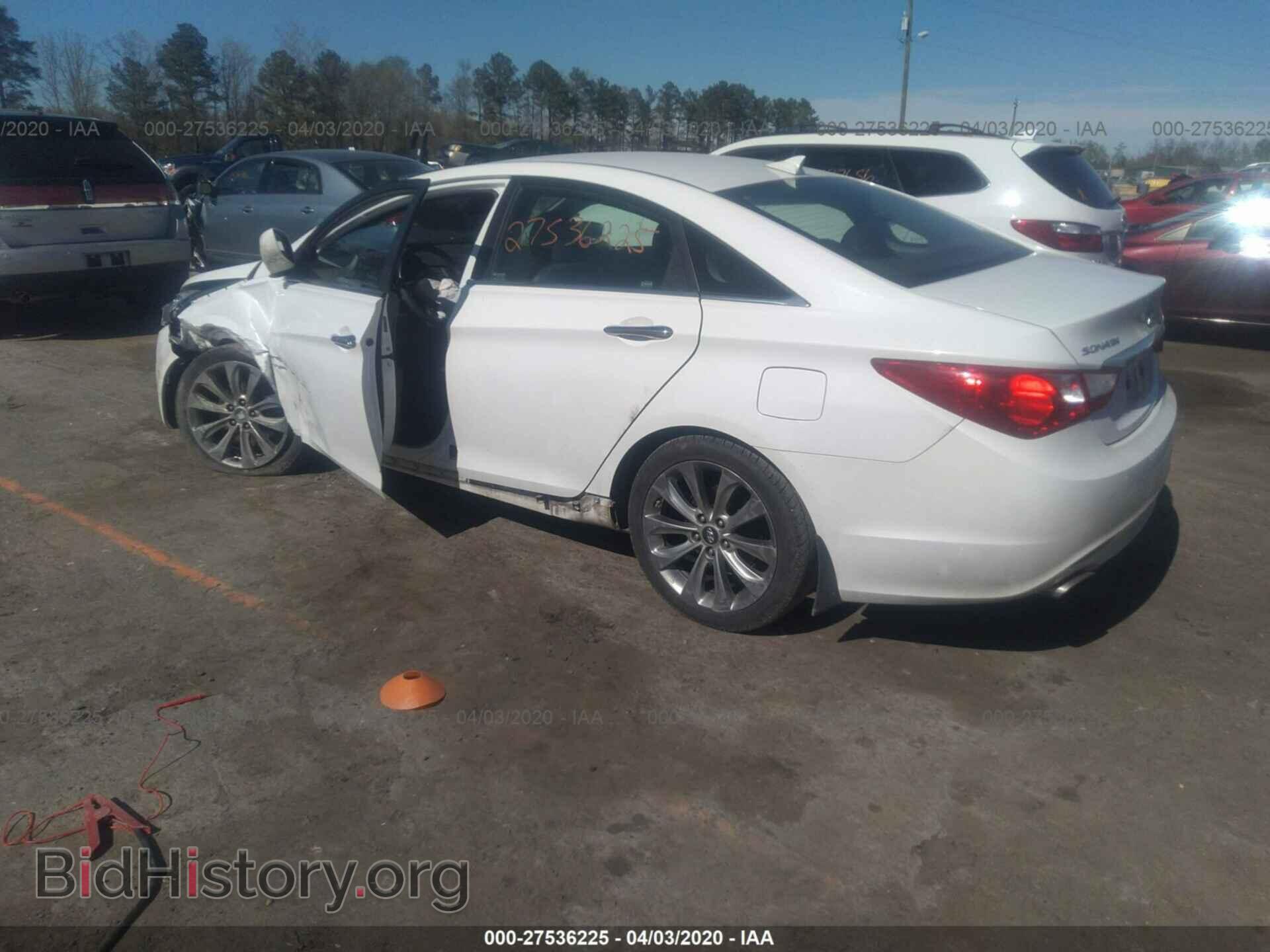 2012 HYUNDAI SONATA - VIN: 5NPEC4AC1CH326328 - Фото 3