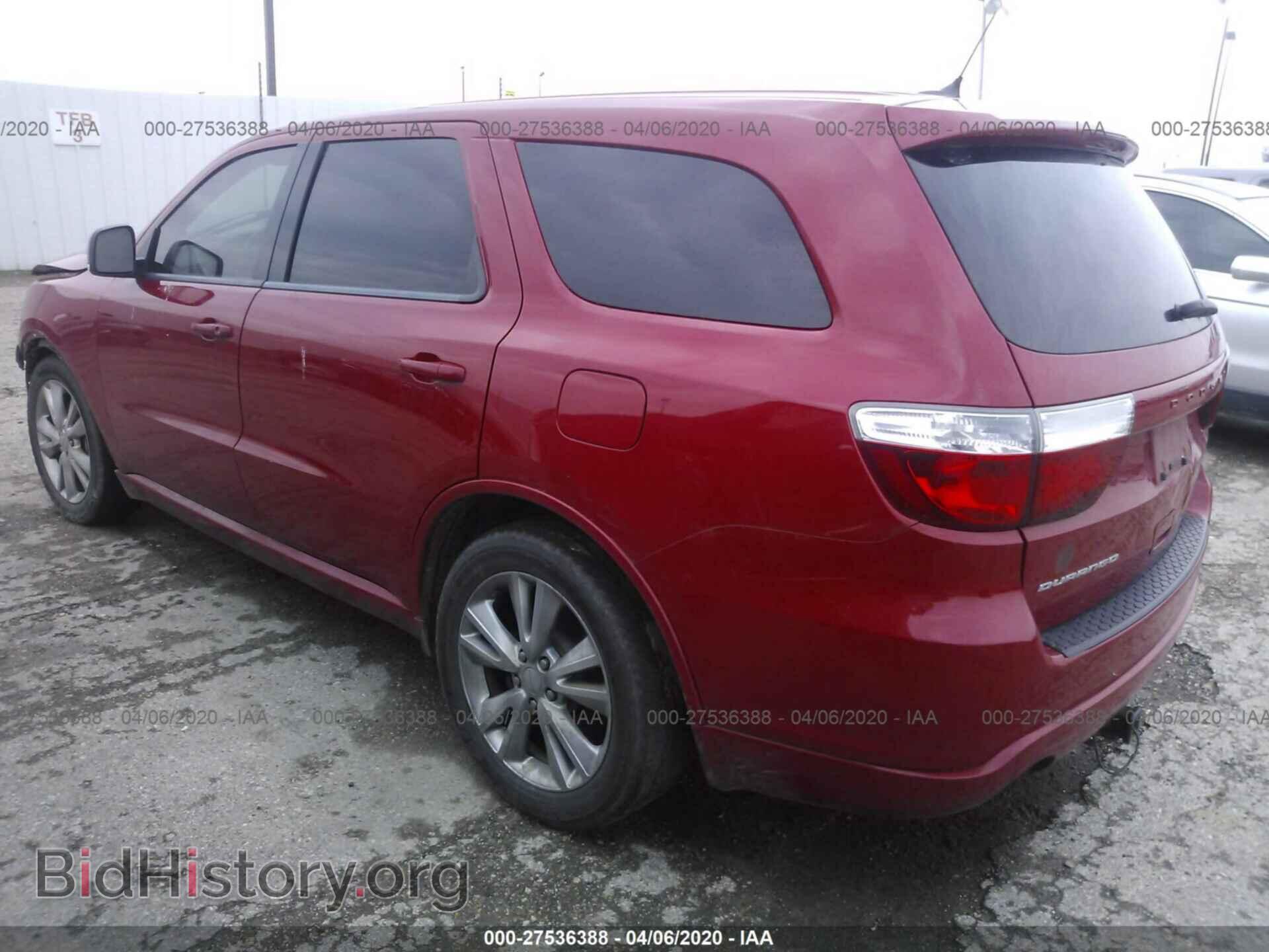 2012 DODGE DURANGO - VIN: 1C4SDHCT7CC253000 - Photo 3