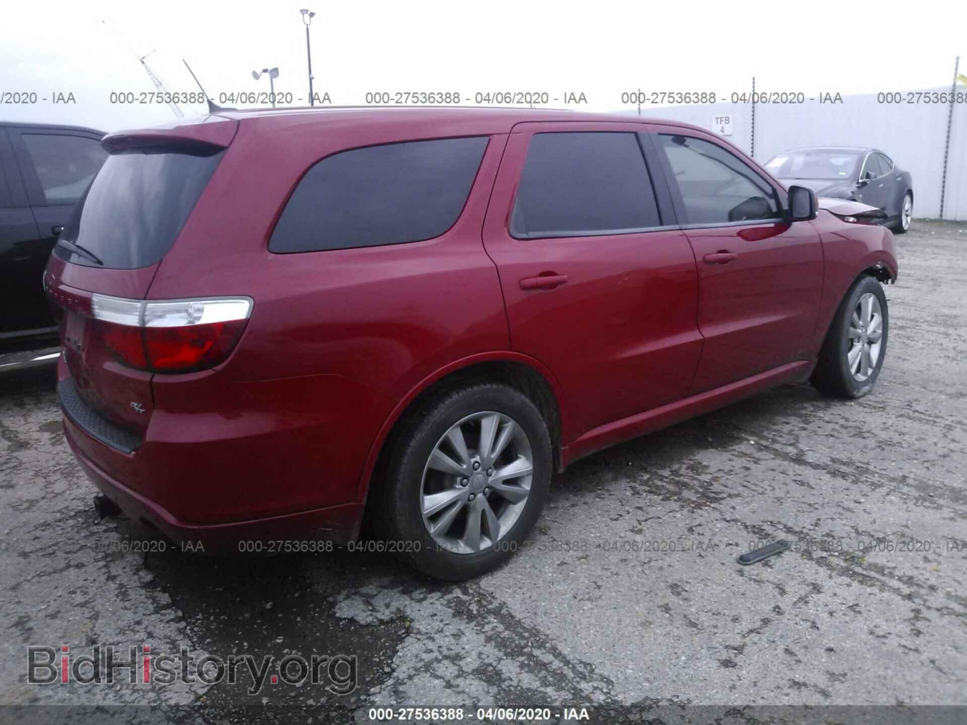 2012 DODGE DURANGO - VIN: 1C4SDHCT7CC253000 - Photo 4