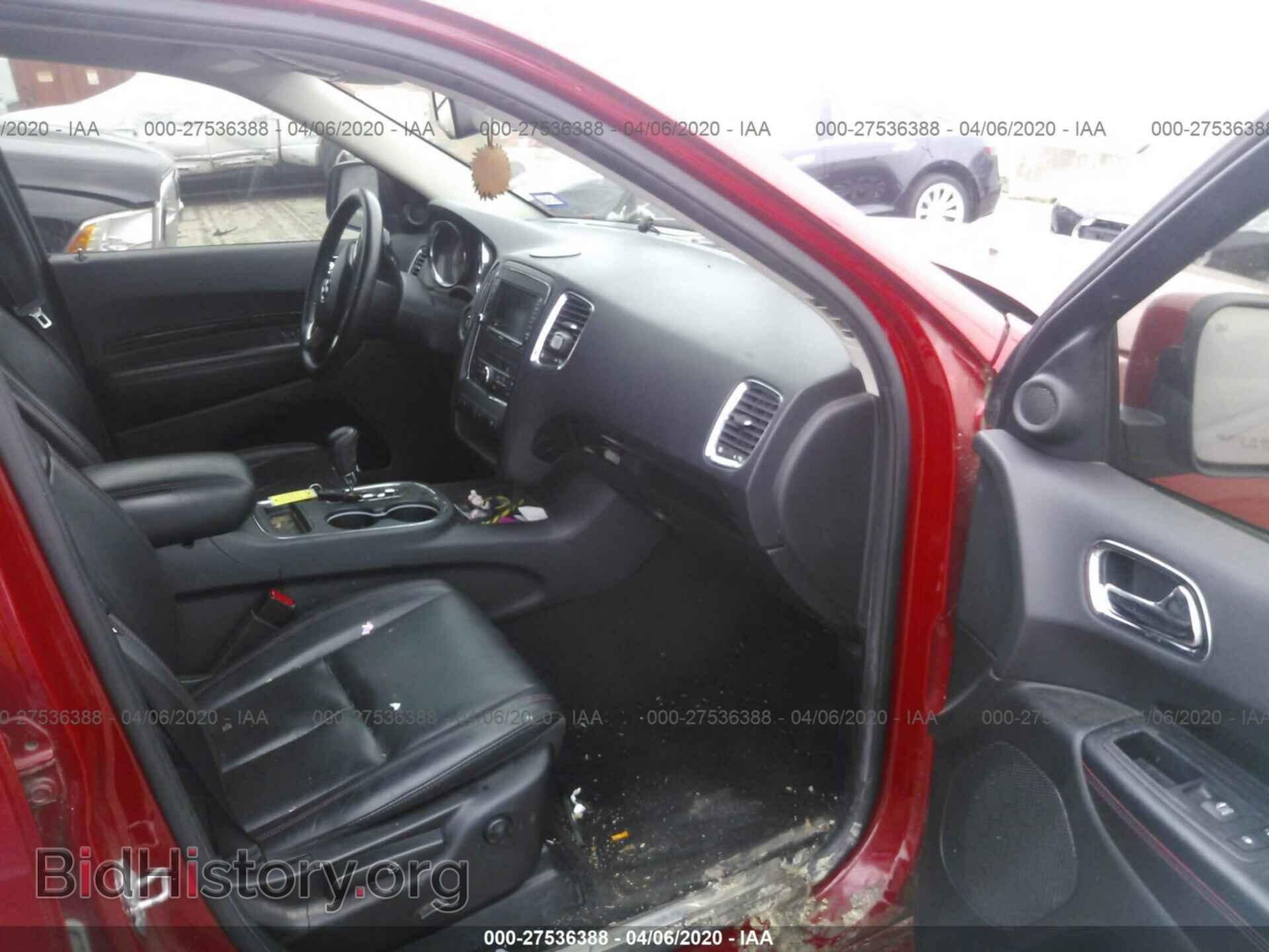 2012 DODGE DURANGO - VIN: 1C4SDHCT7CC253000 - Photo 5