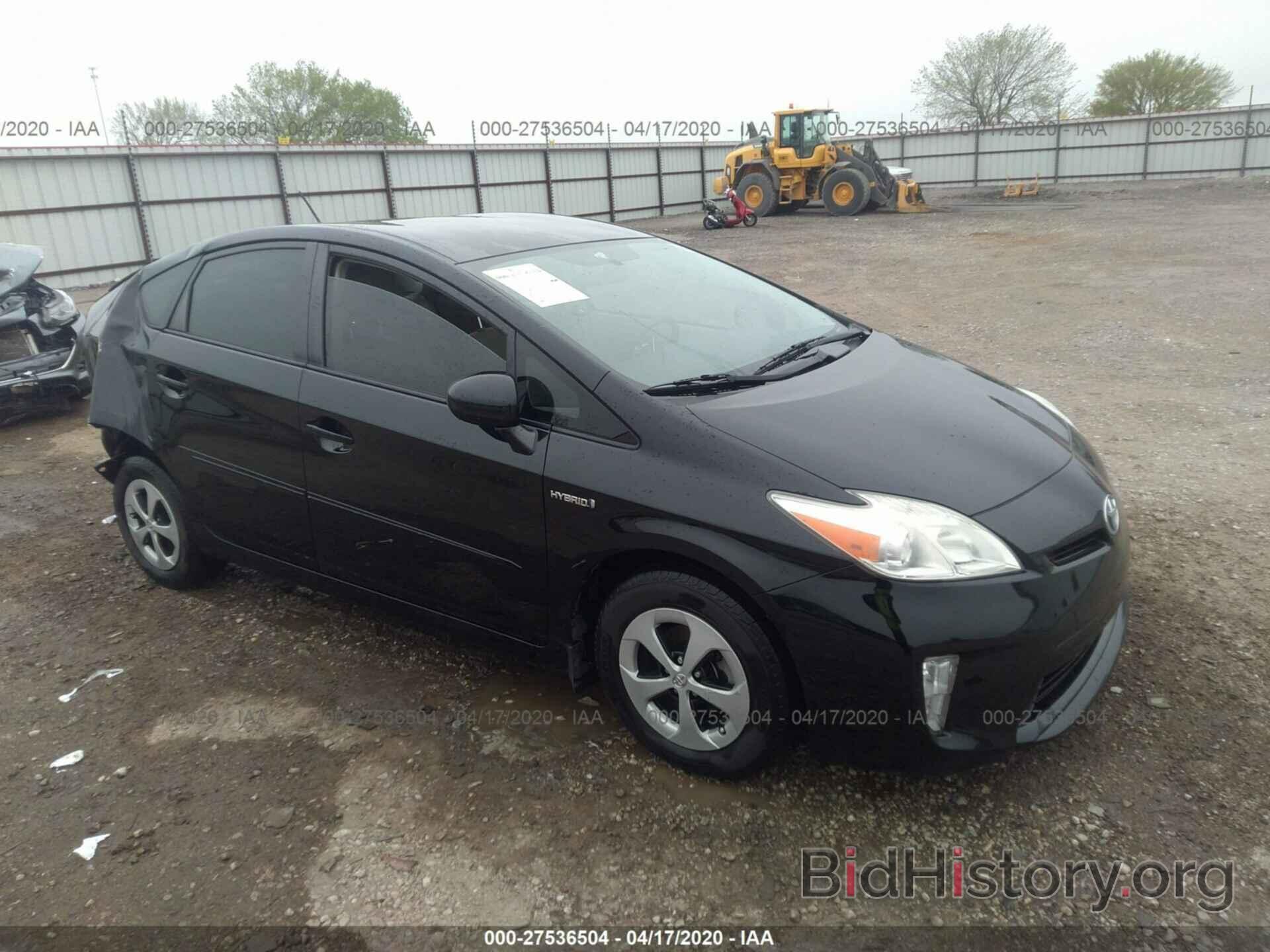 Photo JTDKN3DU6C0336474 - TOYOTA PRIUS 2012