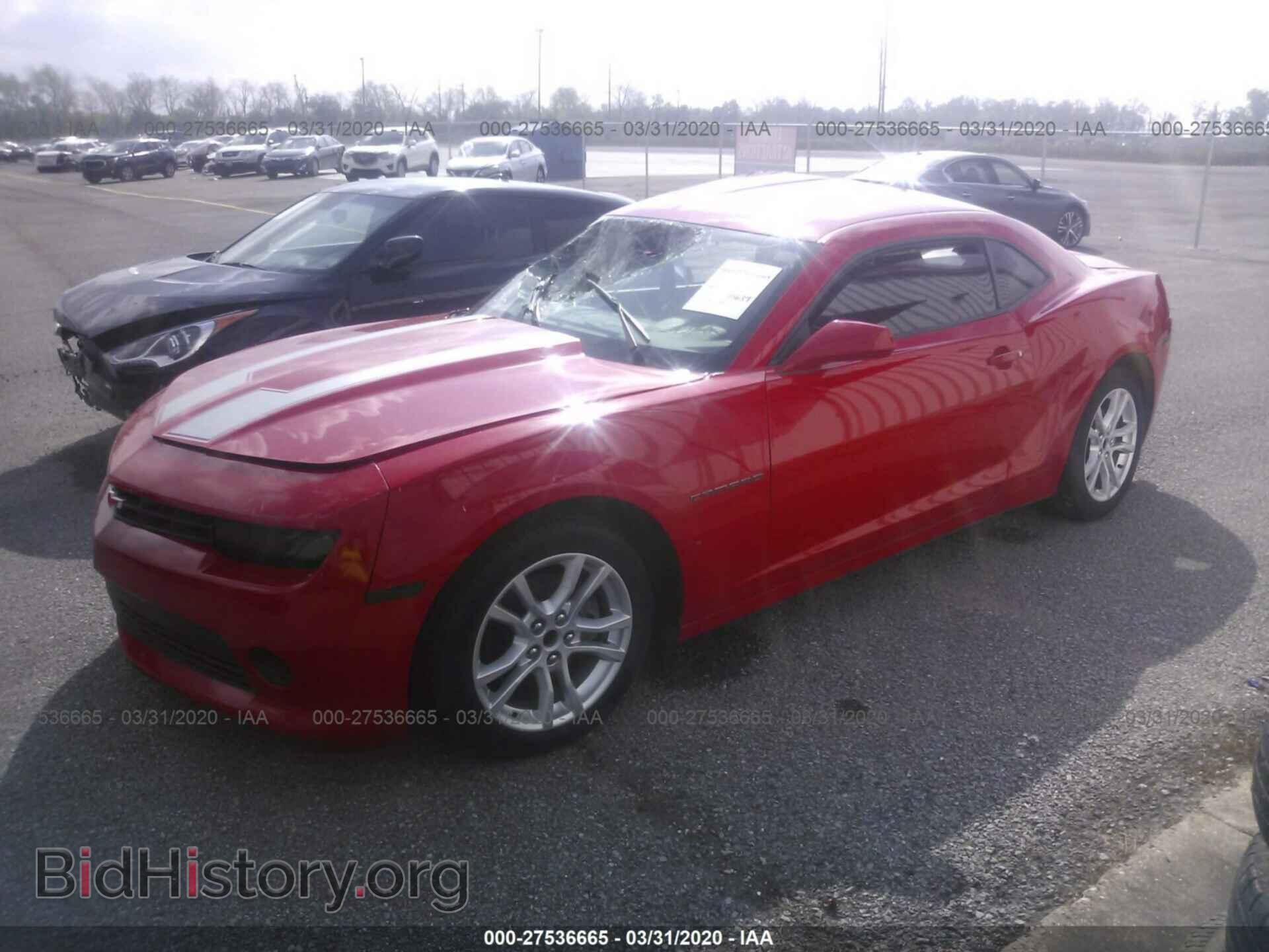 2015 CHEVROLET CAMARO - VIN: 2G1FD1E32F9237880 - Фото 2