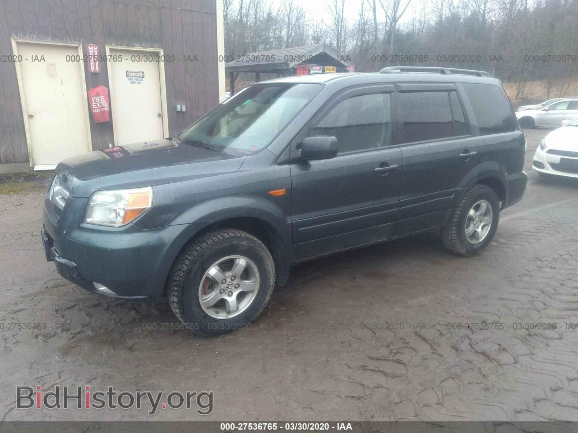 2006 HONDA PILOT - VIN: 2HKYF18666H513703 - Фото 2
