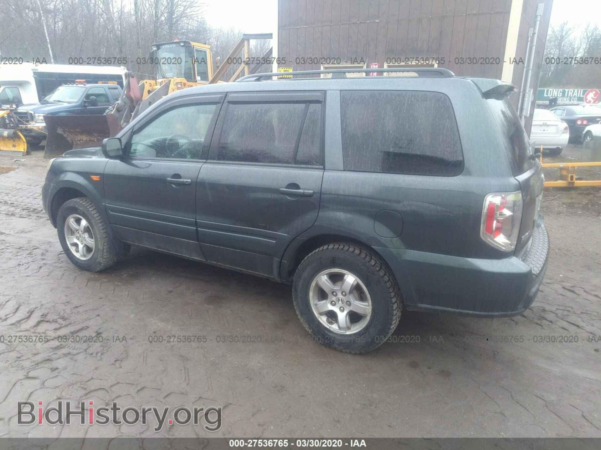 2006 HONDA PILOT - VIN: 2HKYF18666H513703 - Фото 3