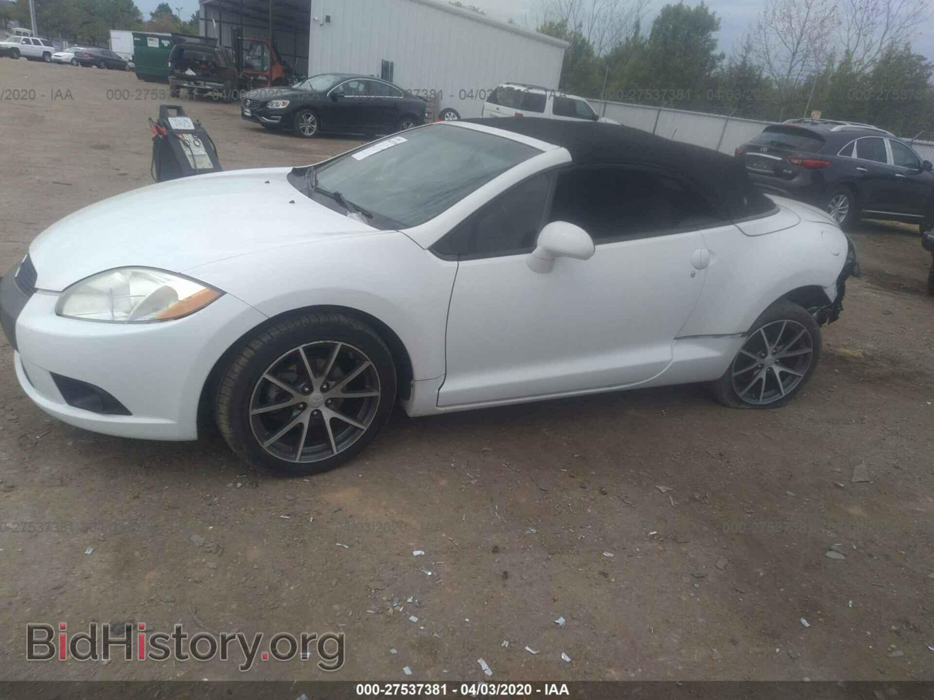 2012 MITSUBISHI ECLIPSE - VIN: 4A37L2EF1CE002827 - Фото 2