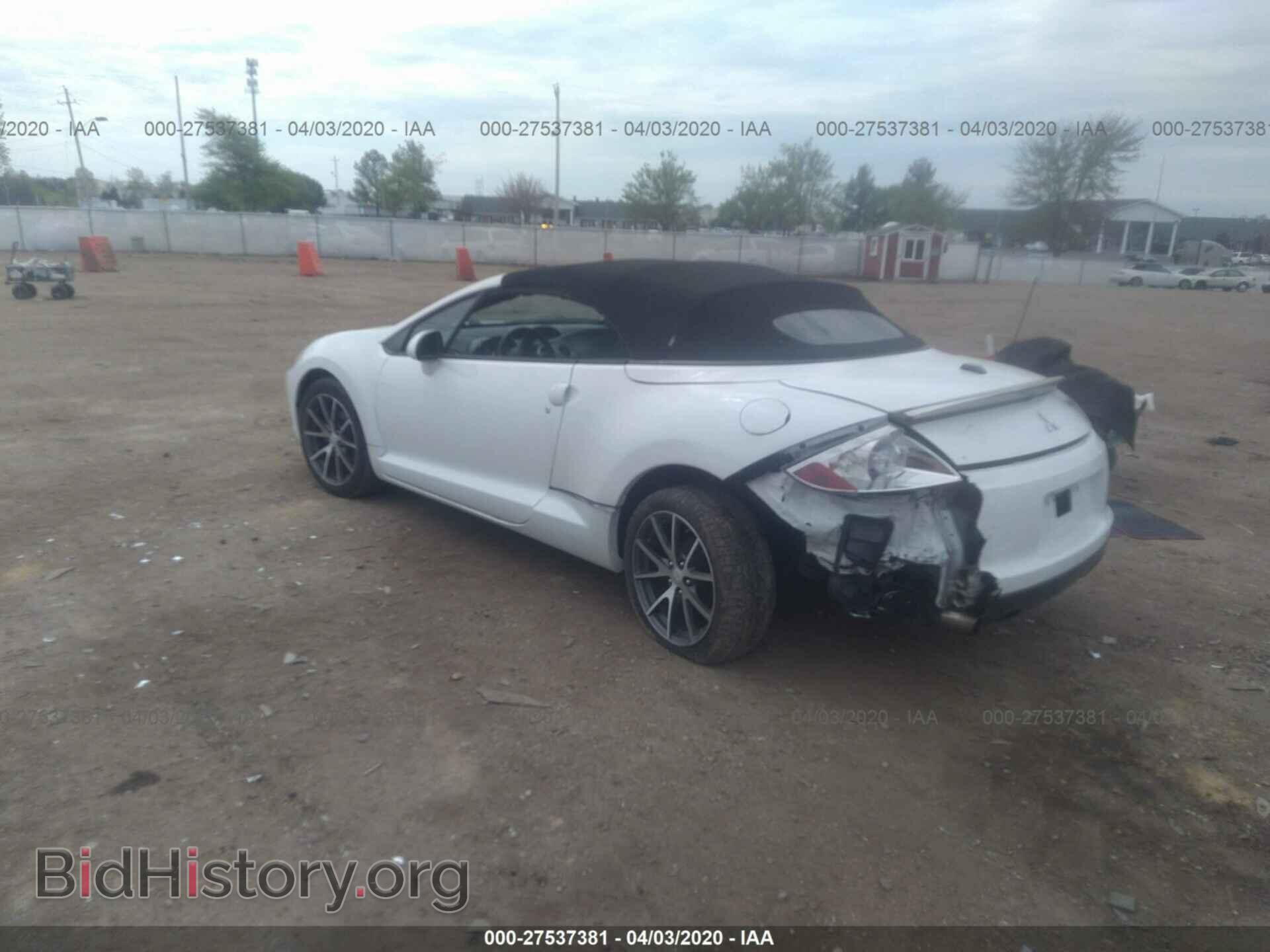 2012 MITSUBISHI ECLIPSE - VIN: 4A37L2EF1CE002827 - Фото 3