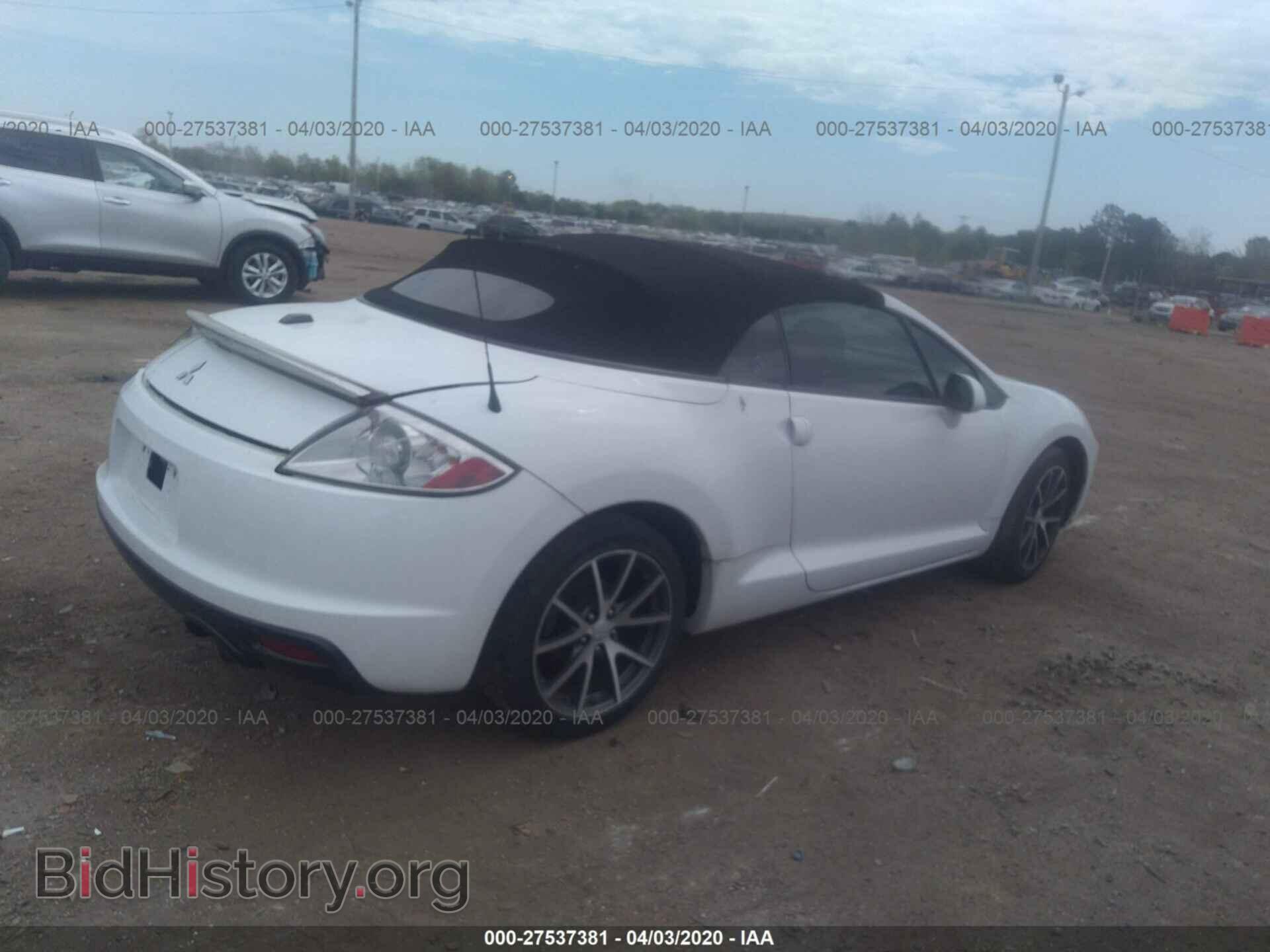 2012 MITSUBISHI ECLIPSE - VIN: 4A37L2EF1CE002827 - Фото 4