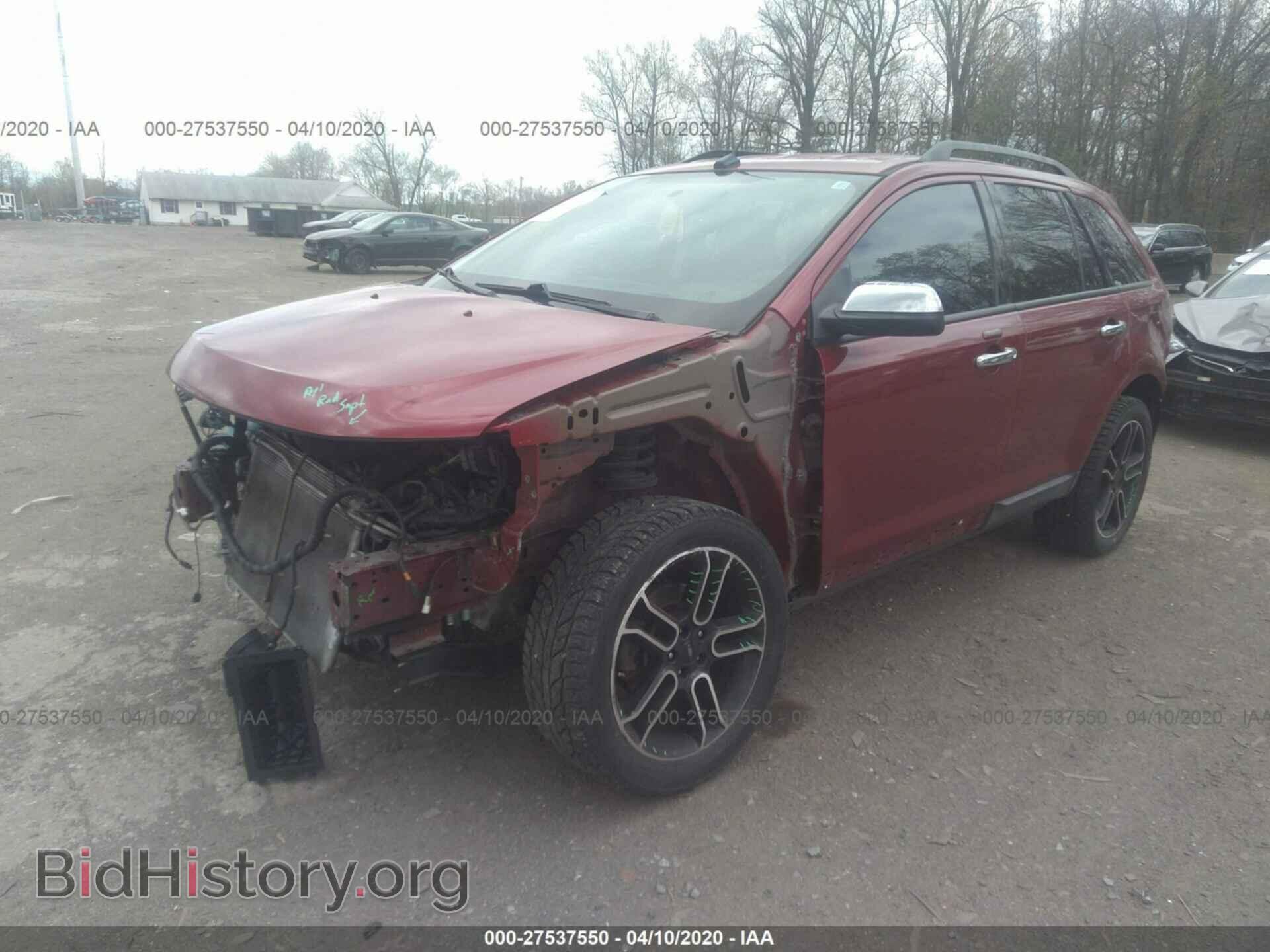 2013 FORD EDGE - VIN: 2FMDK3JC7DBE03429 - Фото 2