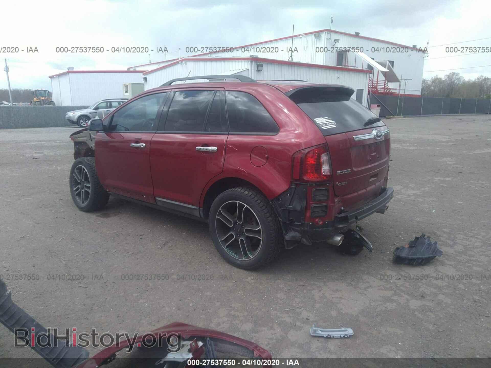 2013 FORD EDGE - VIN: 2FMDK3JC7DBE03429 - Фото 3