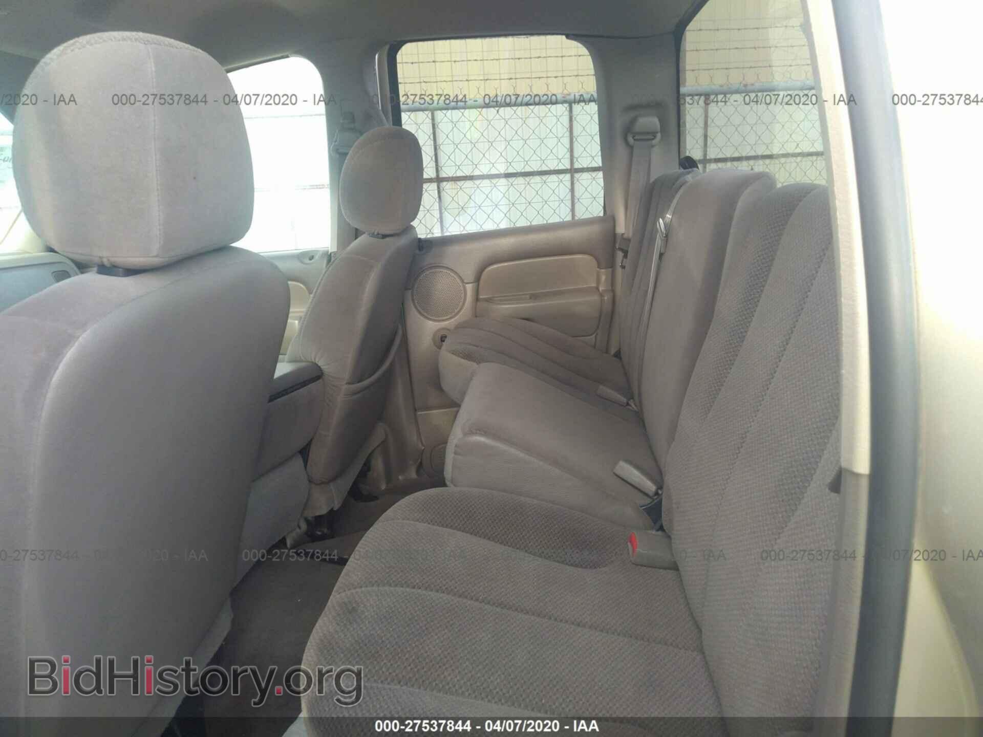 2002 DODGE RAM 1500 - VIN: 3D7HA18NX2G120673 - Фото 8