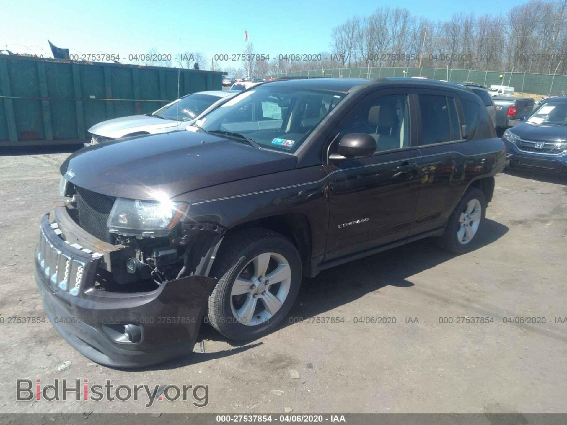 2014 JEEP COMPASS - VIN: 1C4NJDEB0ED626037 - Фото 2