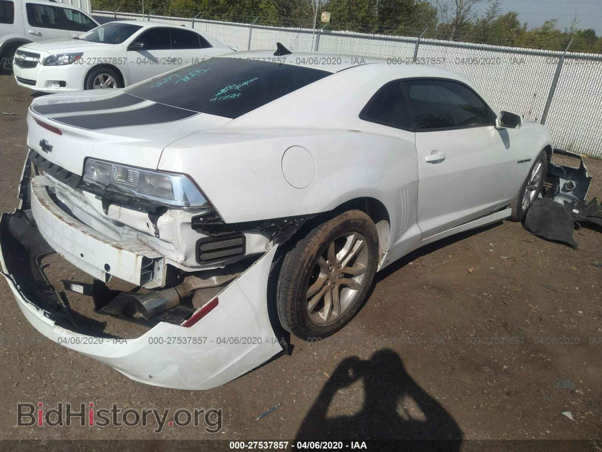 2014 CHEVROLET CAMARO - VIN: 2G1FA1E36E9285017 - Фото 4