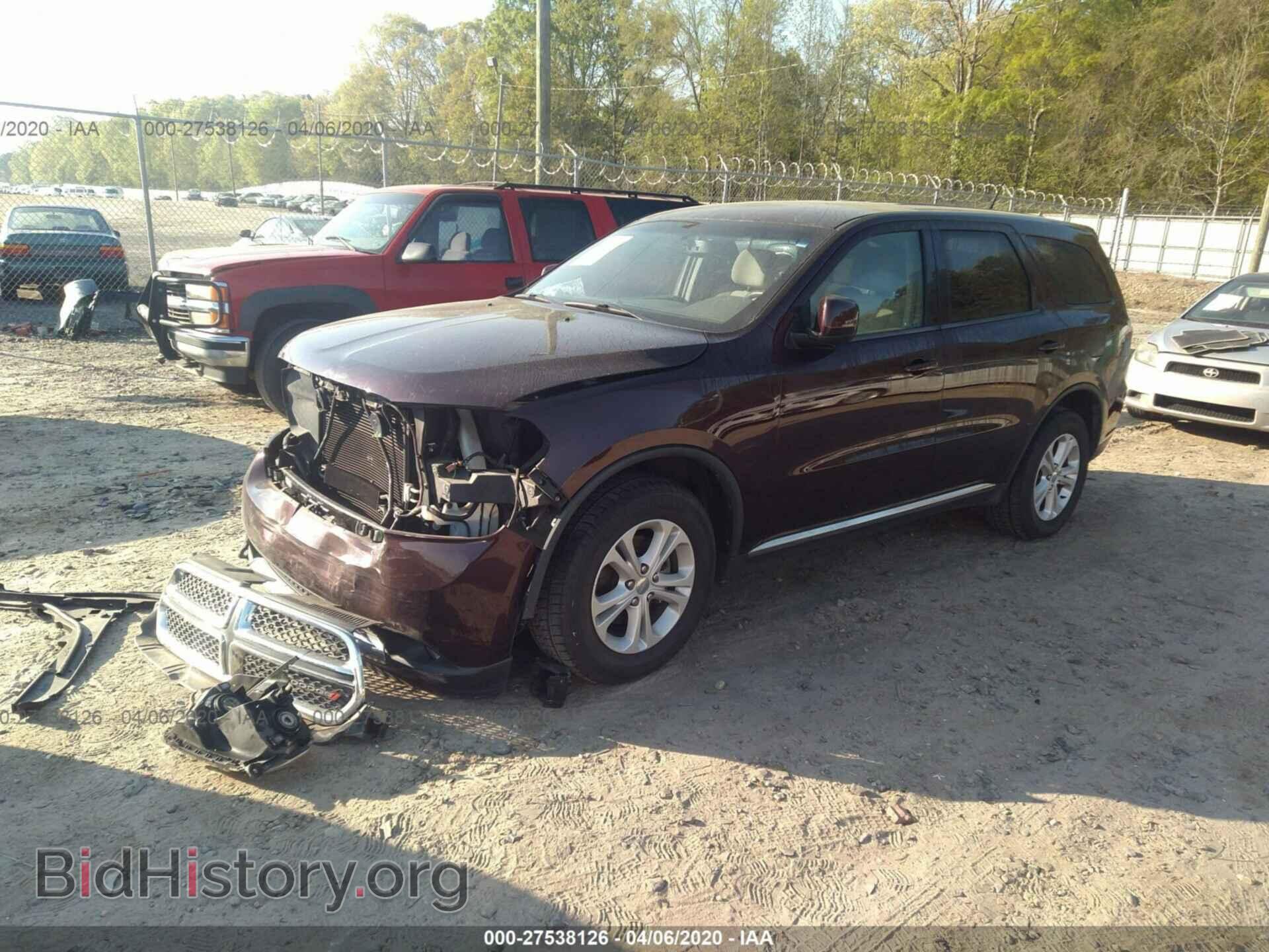2012 DODGE DURANGO - VIN: 1C4RDHAG9CC330406 - Photo 2