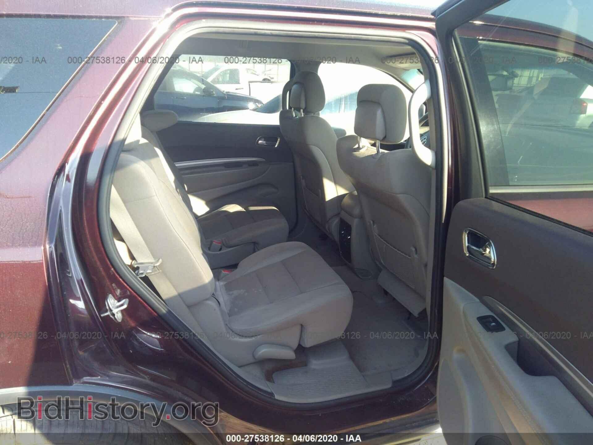 2012 DODGE DURANGO - VIN: 1C4RDHAG9CC330406 - Photo 8