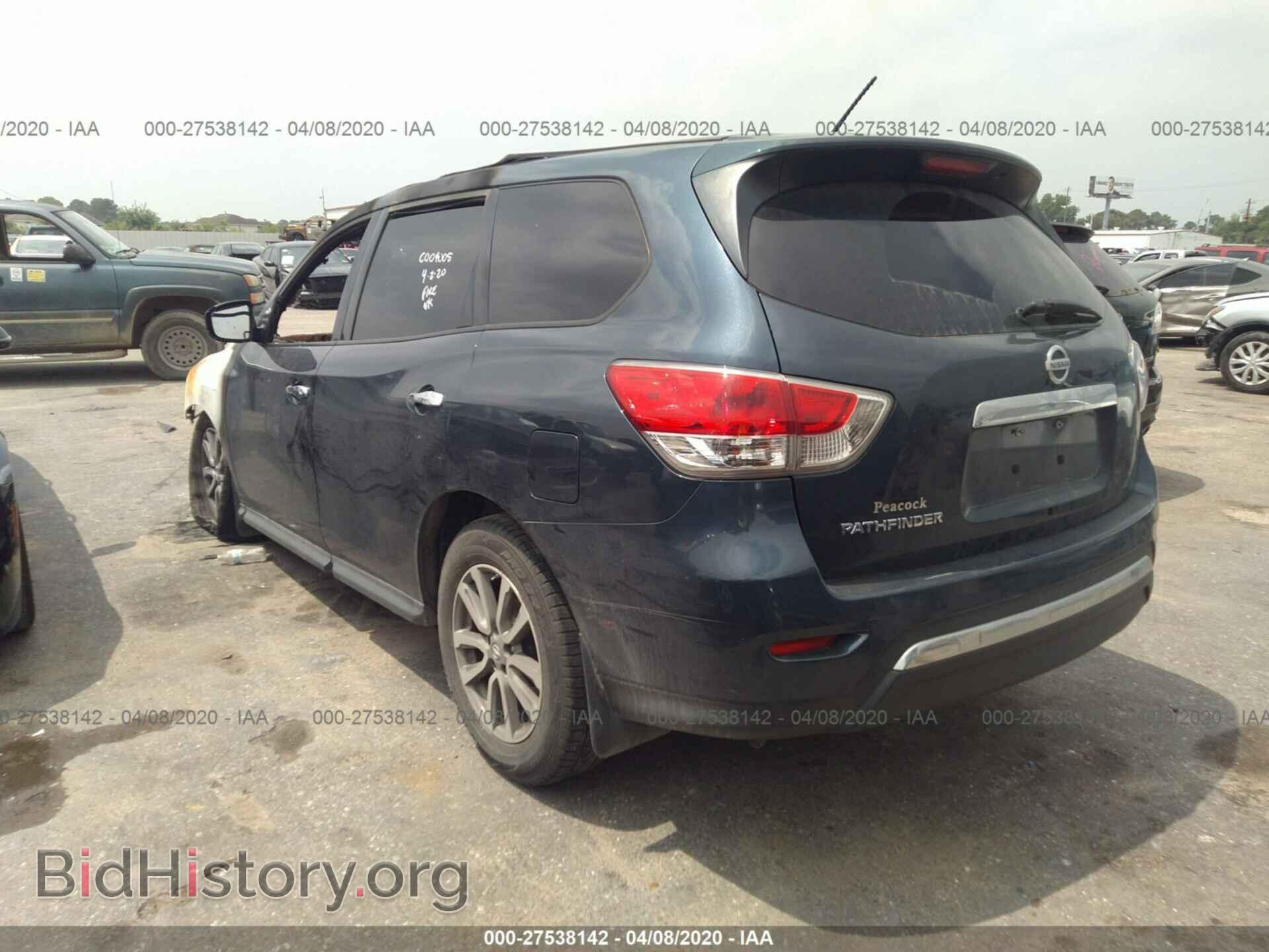 2014 NISSAN PATHFINDER - VIN: 5N1AR2MN2EC711356 - Фото 3