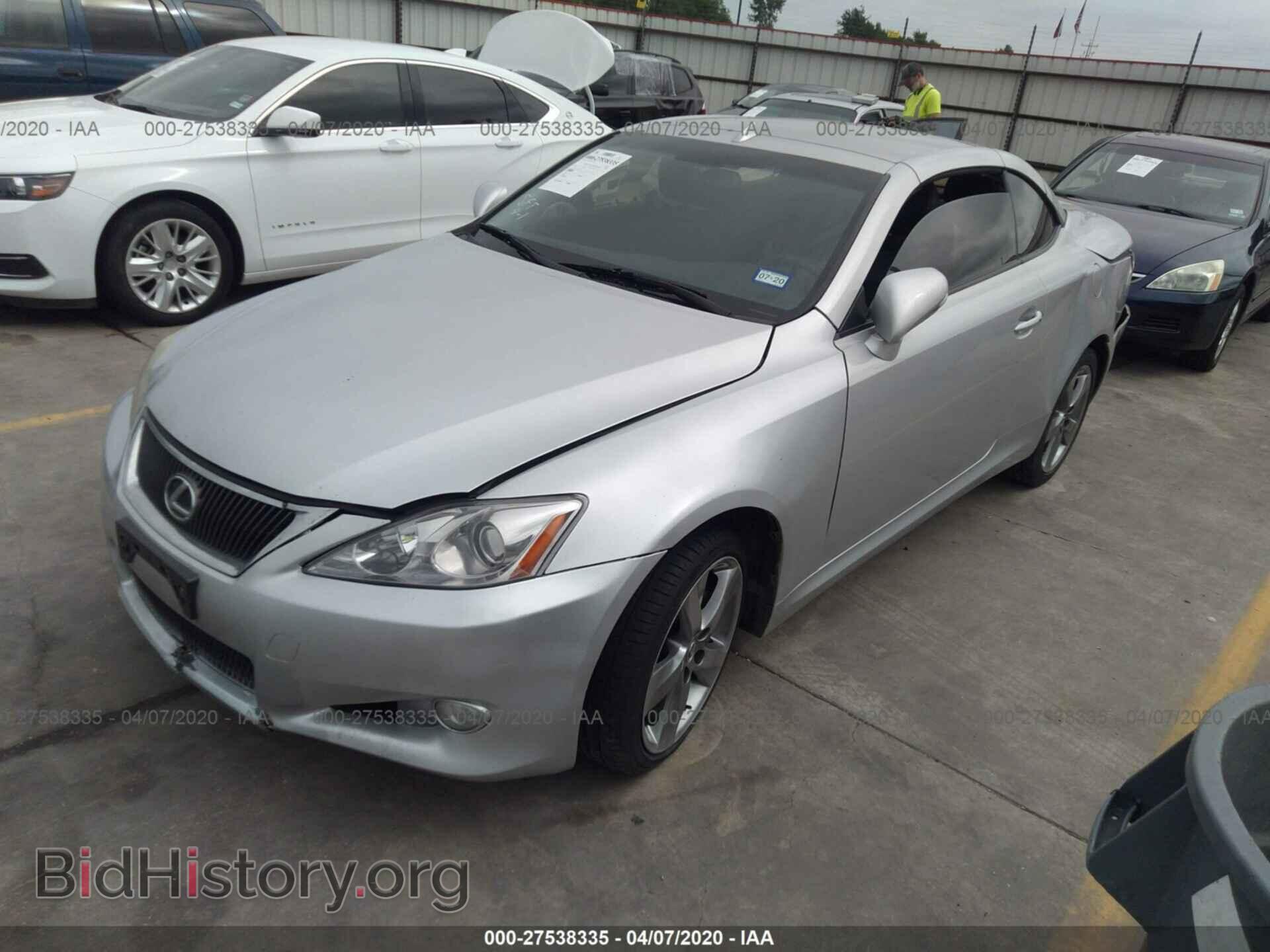 2010 LEXUS IS - VIN: JTHFE2C29A2501669 - Photo 2