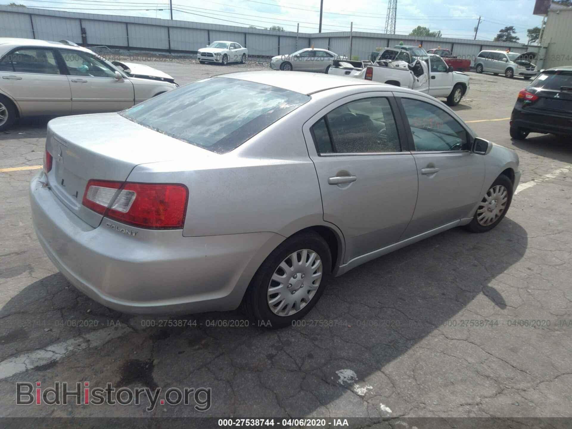 2012 MITSUBISHI GALANT - VIN: 4A32B3FF2CE009321 - Фото 4