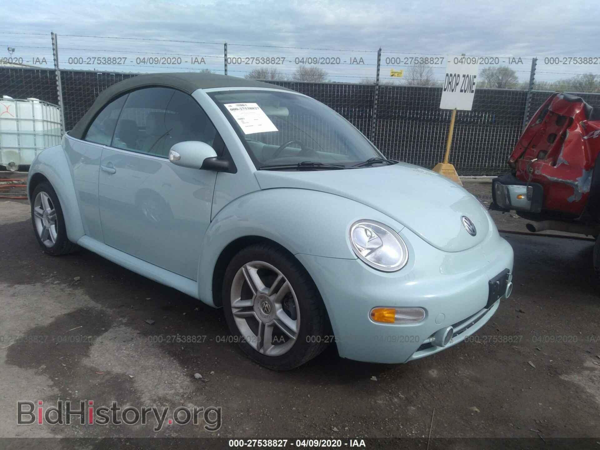 Фотография 3VWCD31Y65M303406 - VOLKSWAGEN NEW BEETLE 2005