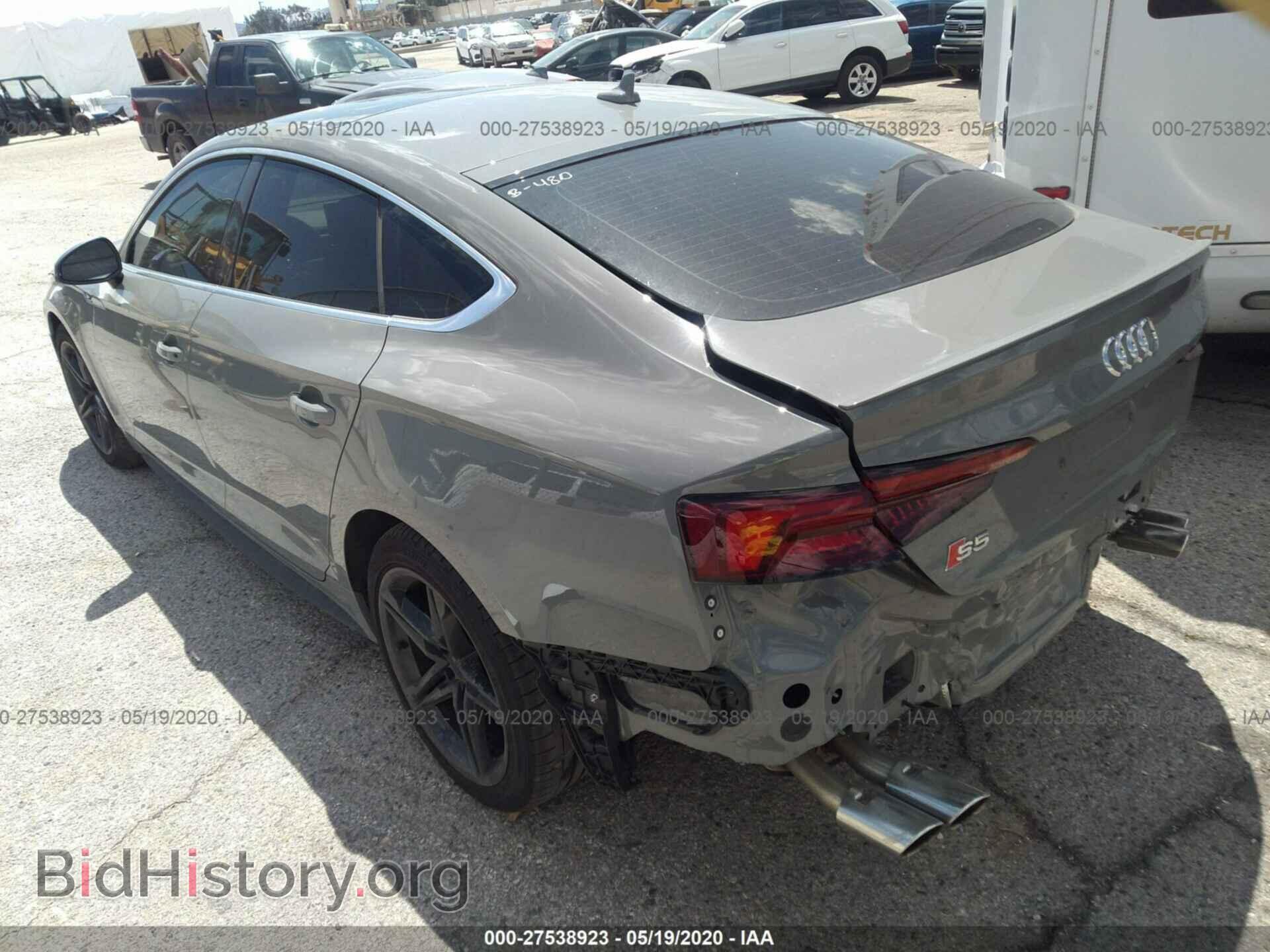 2019 AUDI S5 - VIN: WAUA4CF55KA069774 - Фото 3