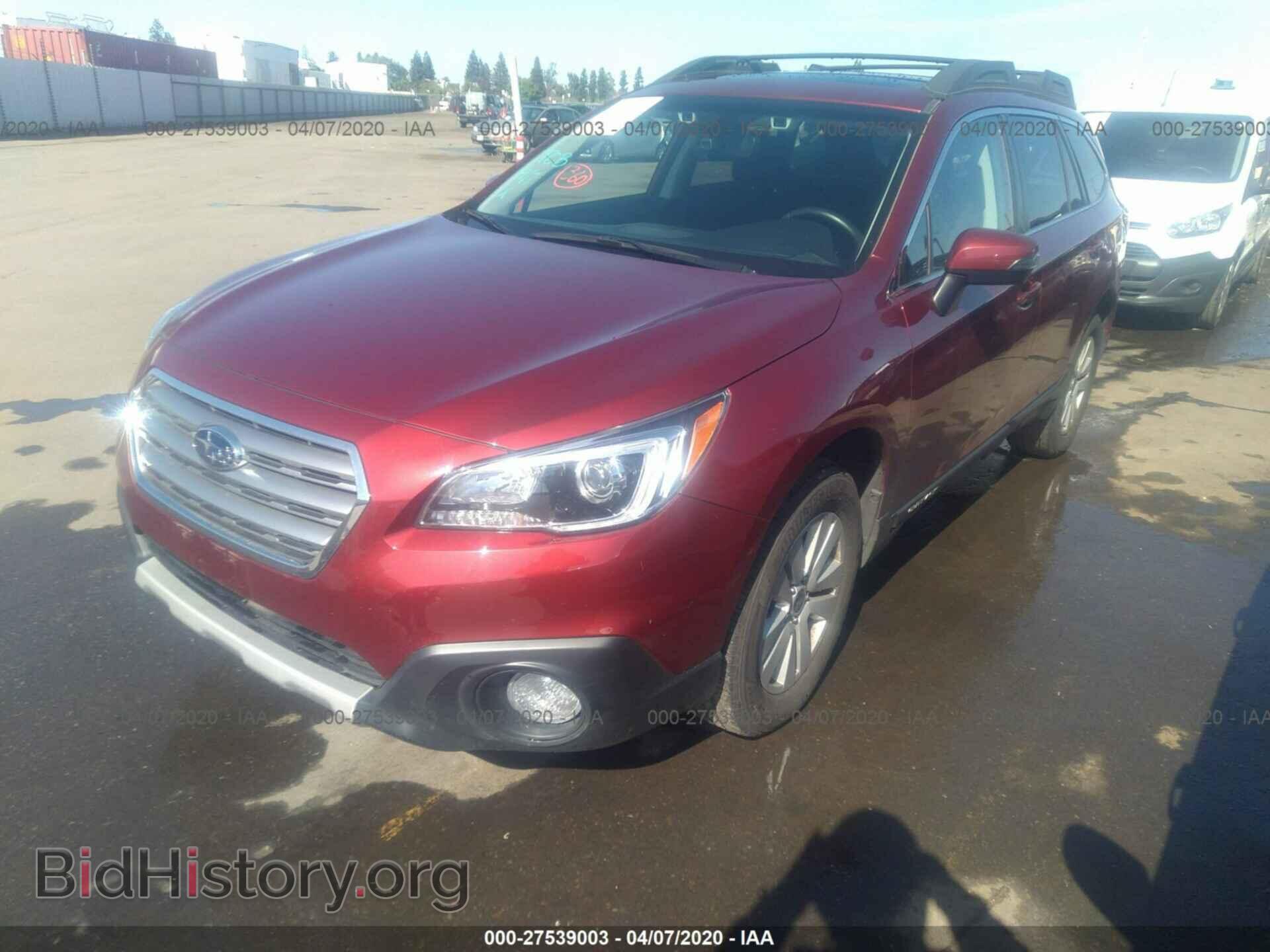 2017 SUBARU OUTBACK - VIN: 4S4BSAHC0H3354257 - Фото 2