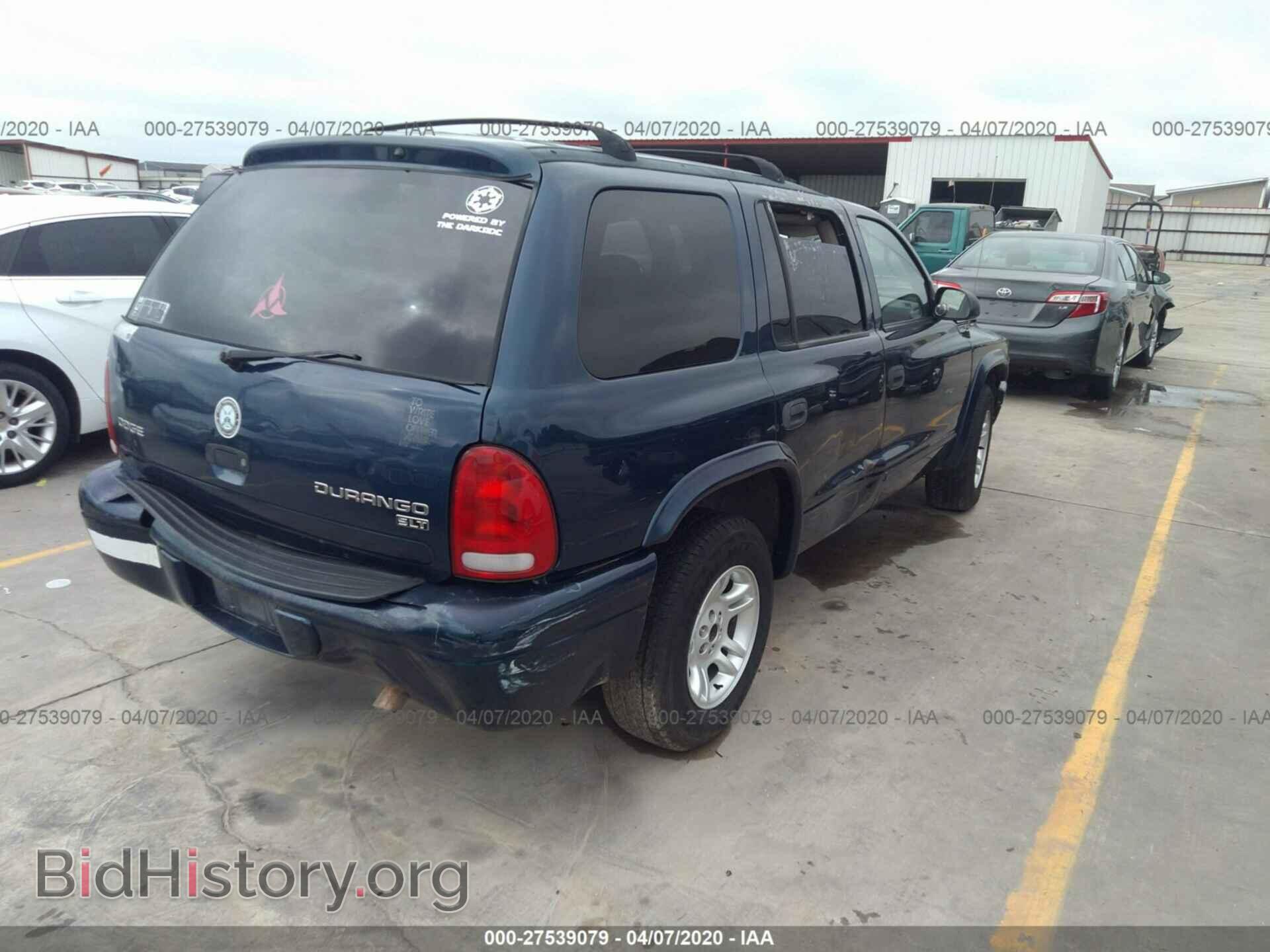 2003 DODGE DURANGO - VIN: 1D4HR48N23F554564 - Фото 4