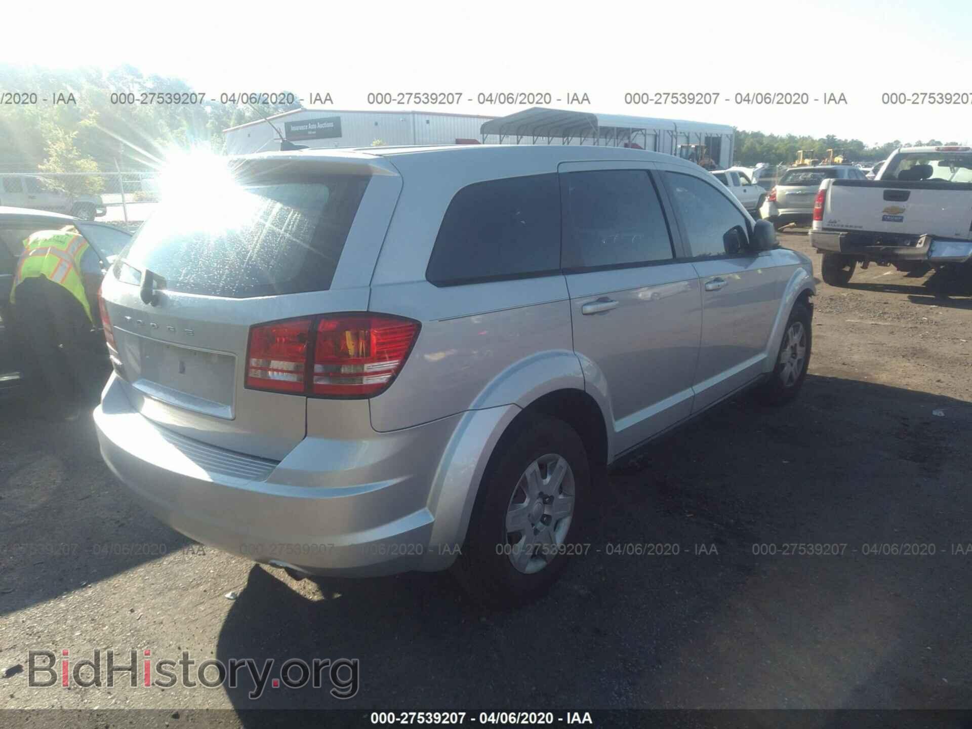 2012 DODGE JOURNEY - VIN: 3C4PDCAB2CT239173 - Фото 4