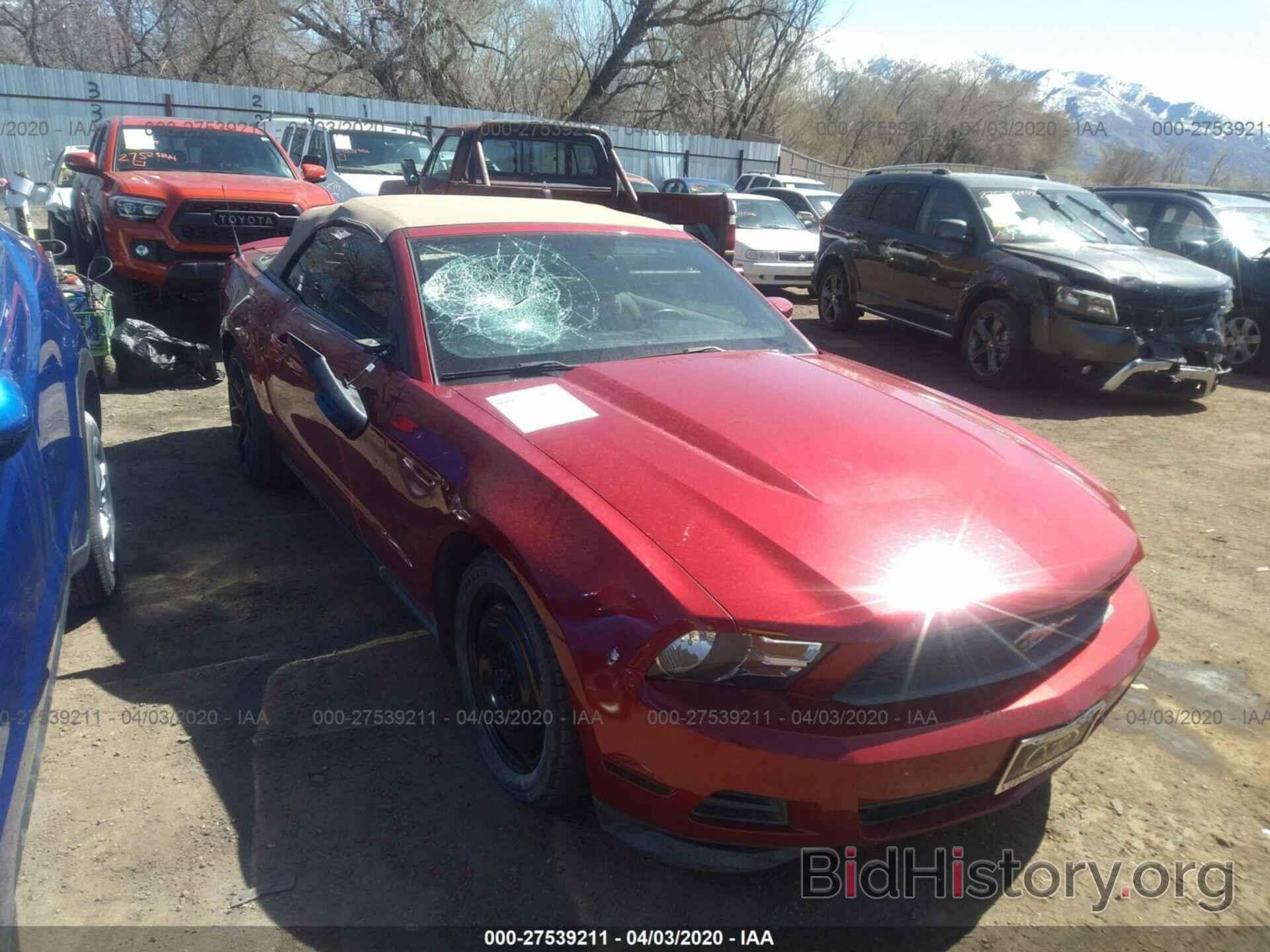 Photo 1ZVBP8EM2B5148412 - FORD MUSTANG 2011