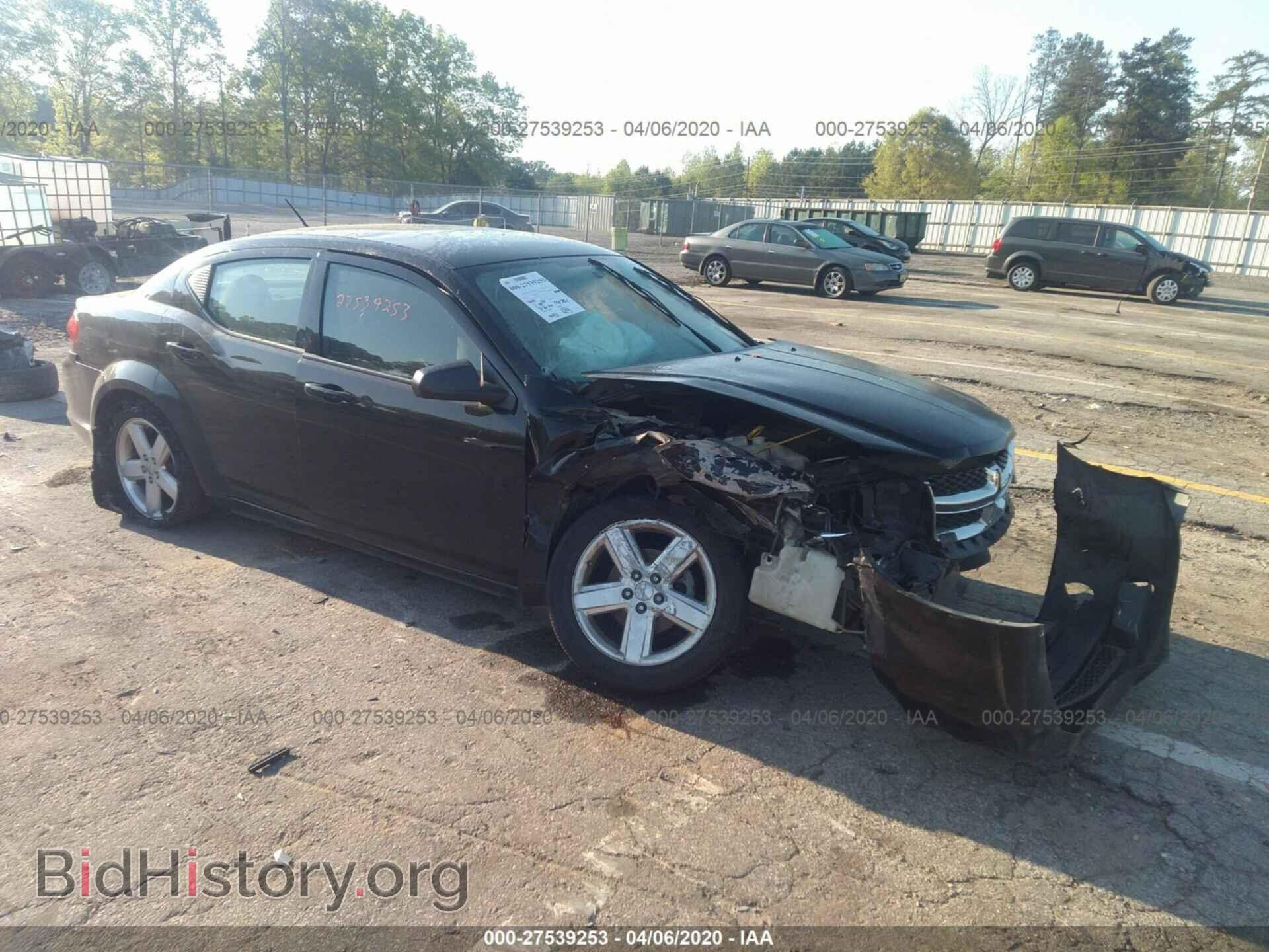 Фотография 1C3CDZAB6DN531075 - DODGE AVENGER 2013