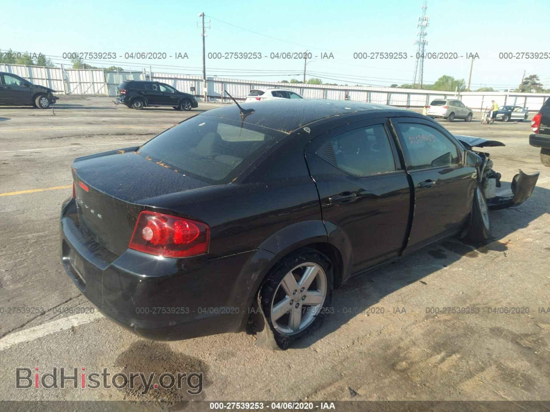 2013 DODGE AVENGER - VIN: 1C3CDZAB6DN531075 - Фото 4